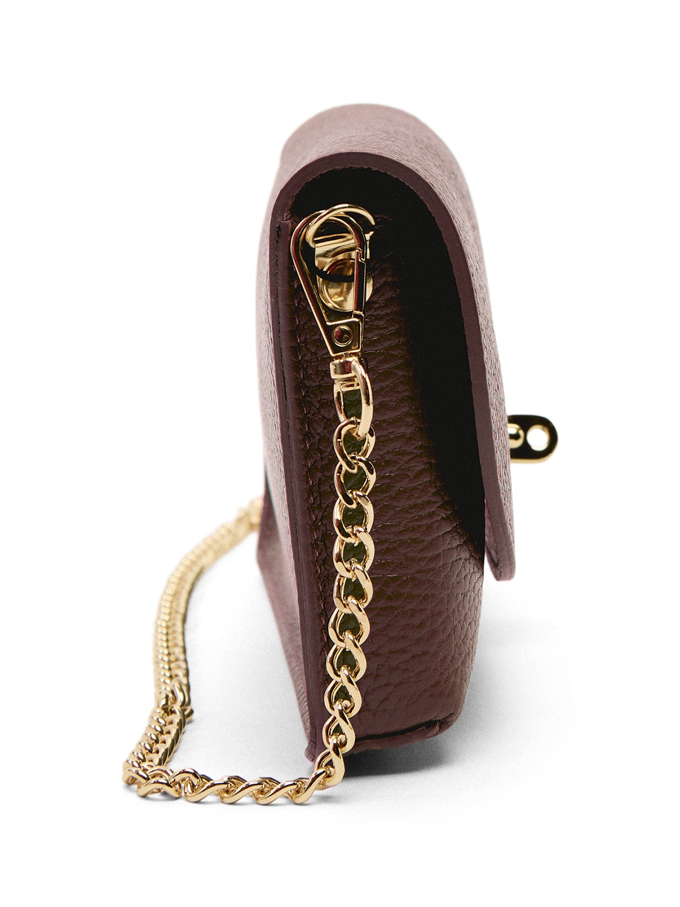 The Mila Port Leather Phone Bag