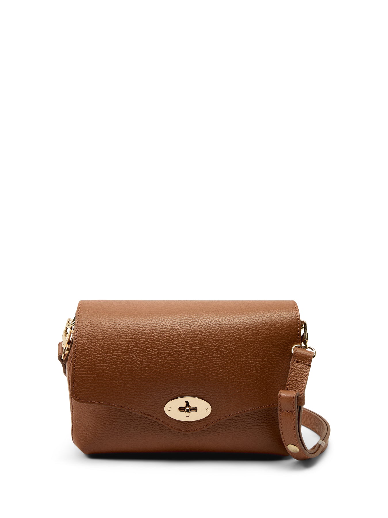 The Maddie Midi Tan Leather Bag