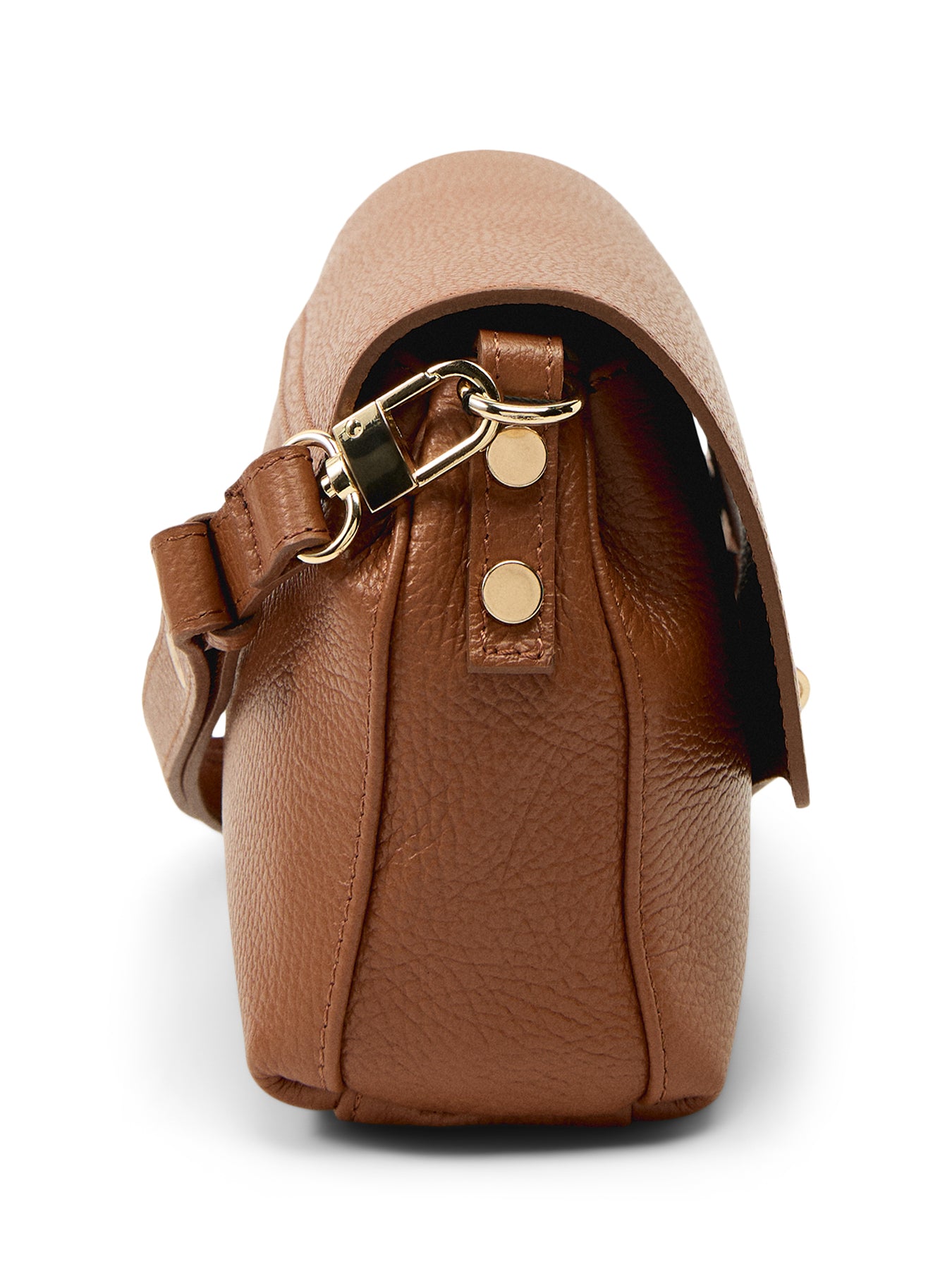 The Maddie Midi Tan Leather Bag