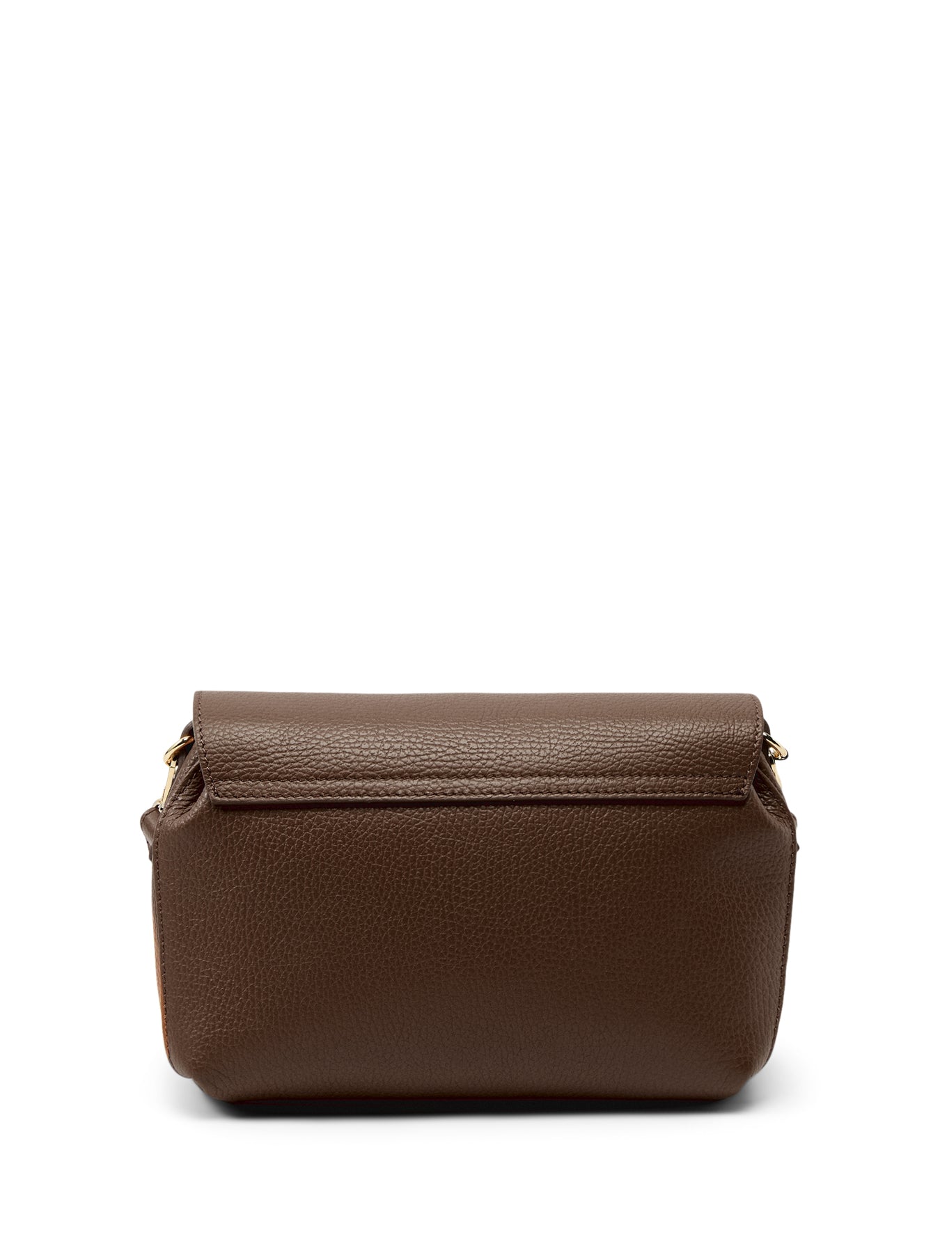 The Maddie Midi Chocolate Leather Bag