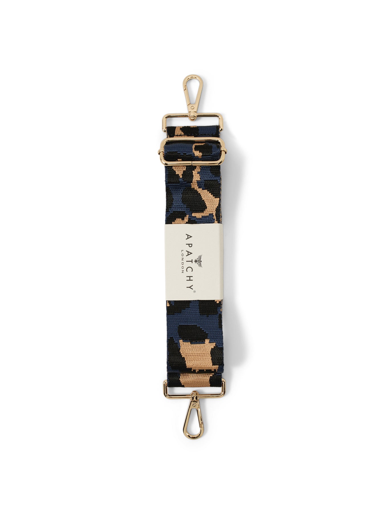 Navy Leopard Strap