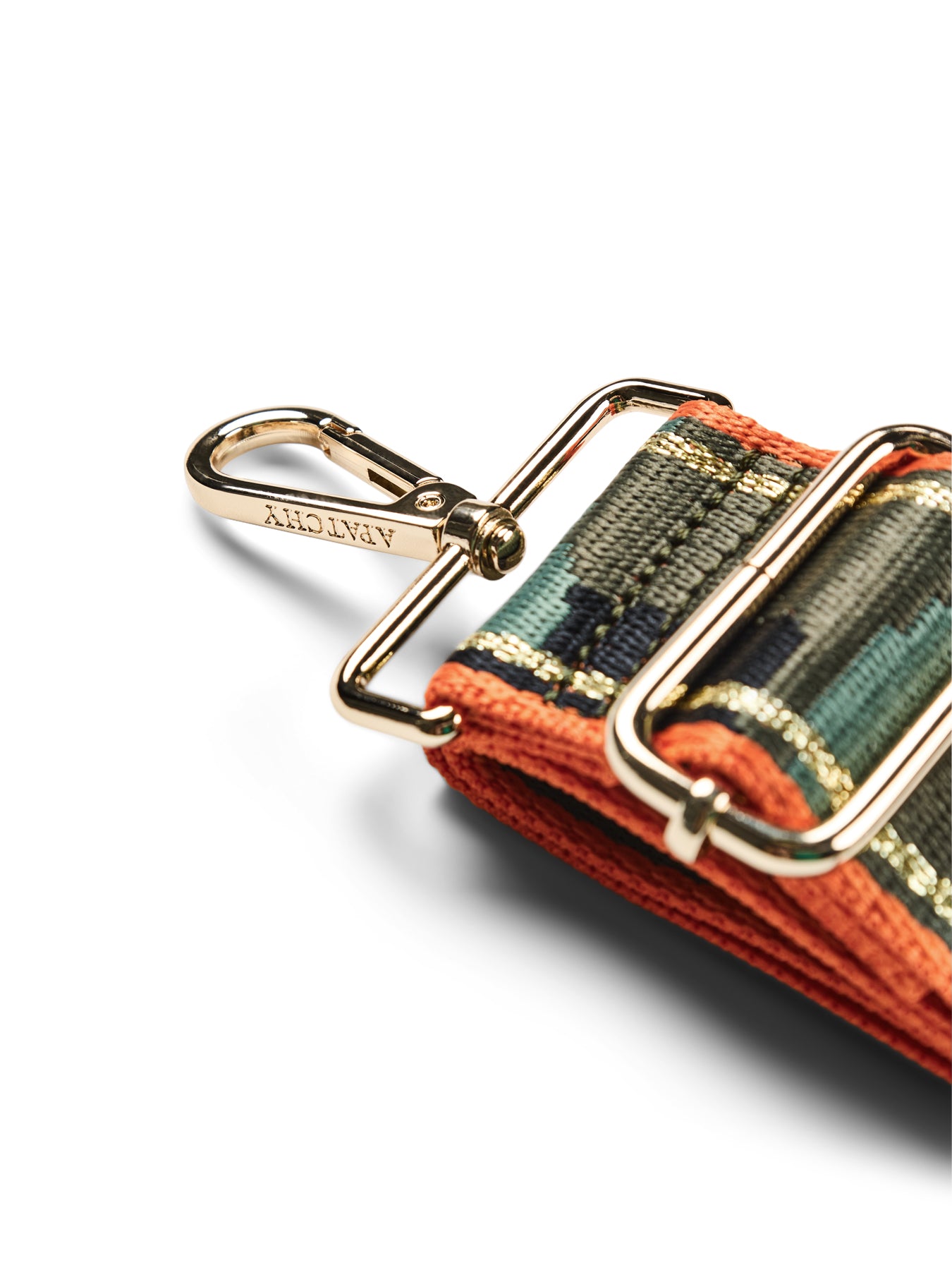 Orange & Gold Stripe Camo Strap