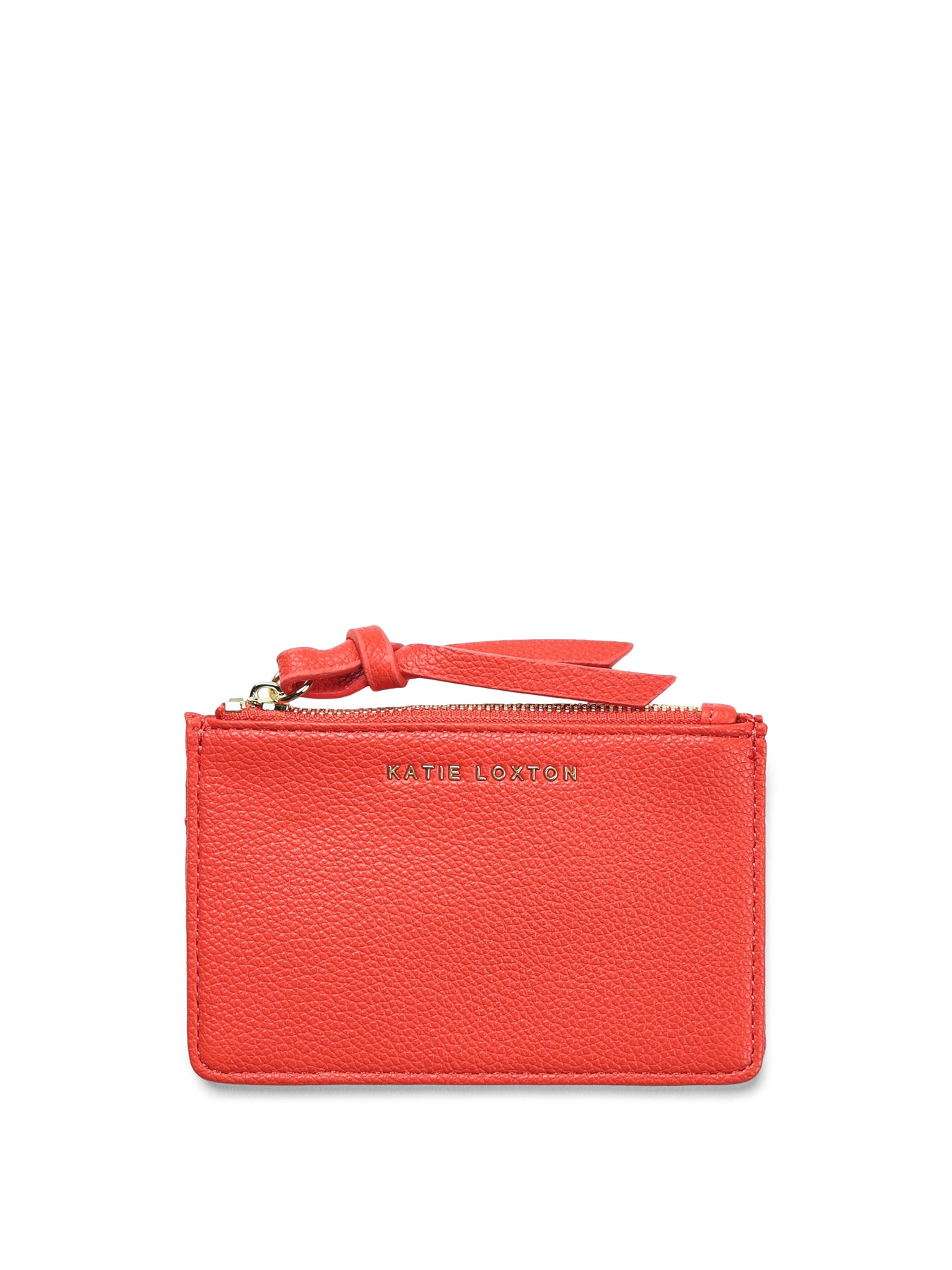 Hallie Coin & Cardholder Deep Orange