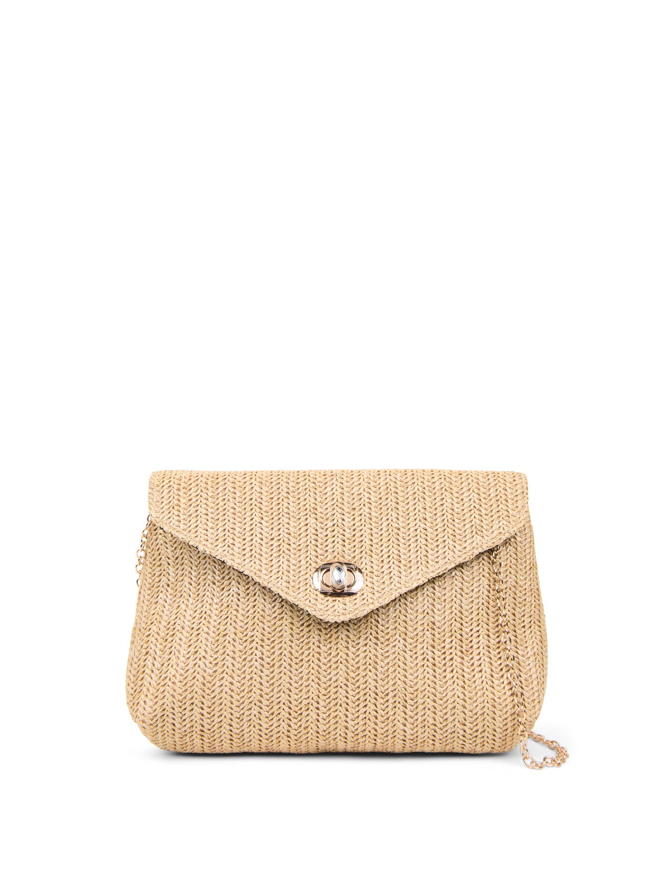 Raffia Clutch Bag