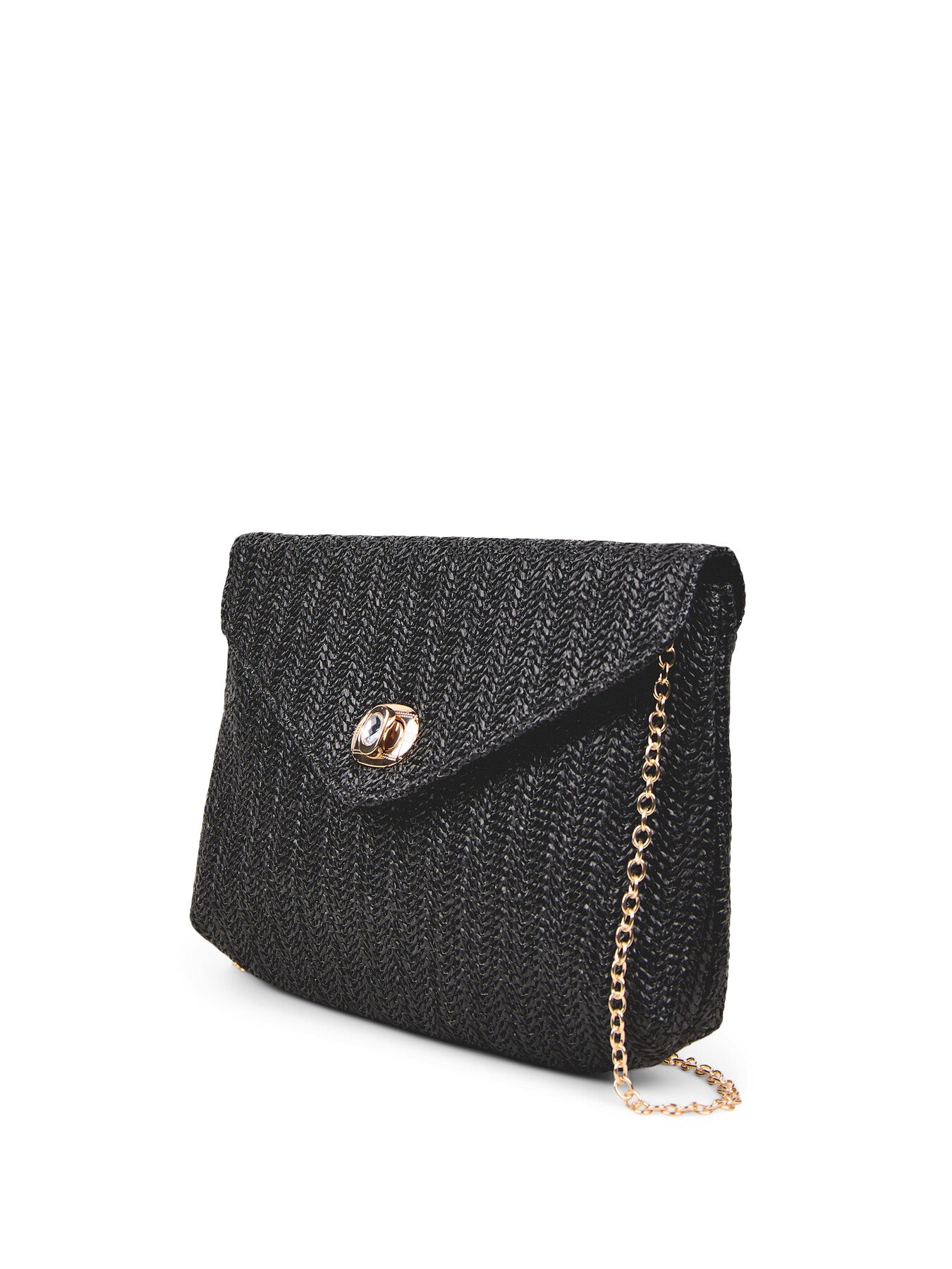 Raffia Clutch Bag