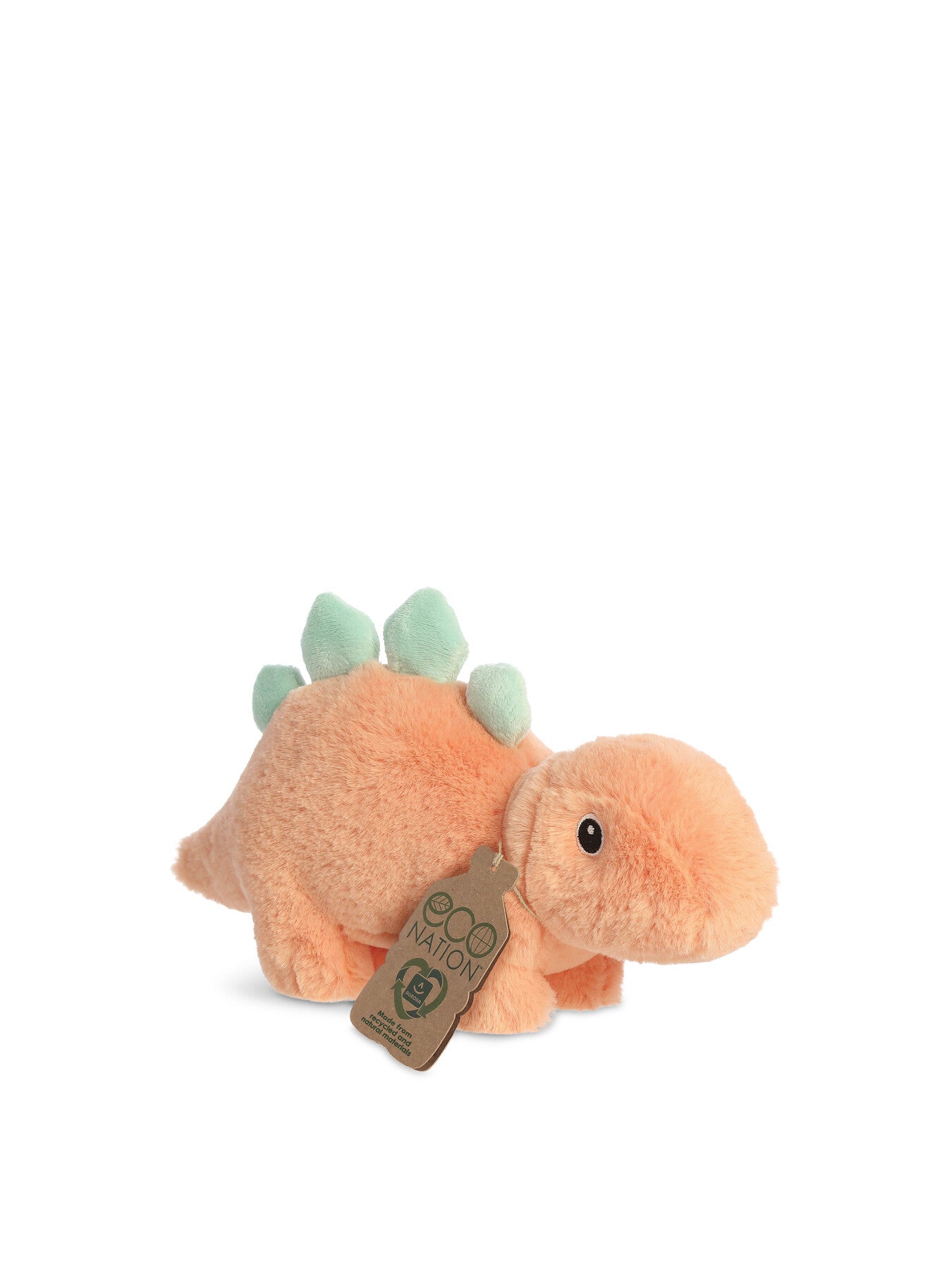 Eco Nation Steggy Stegosaurus Soft Toy 20cm