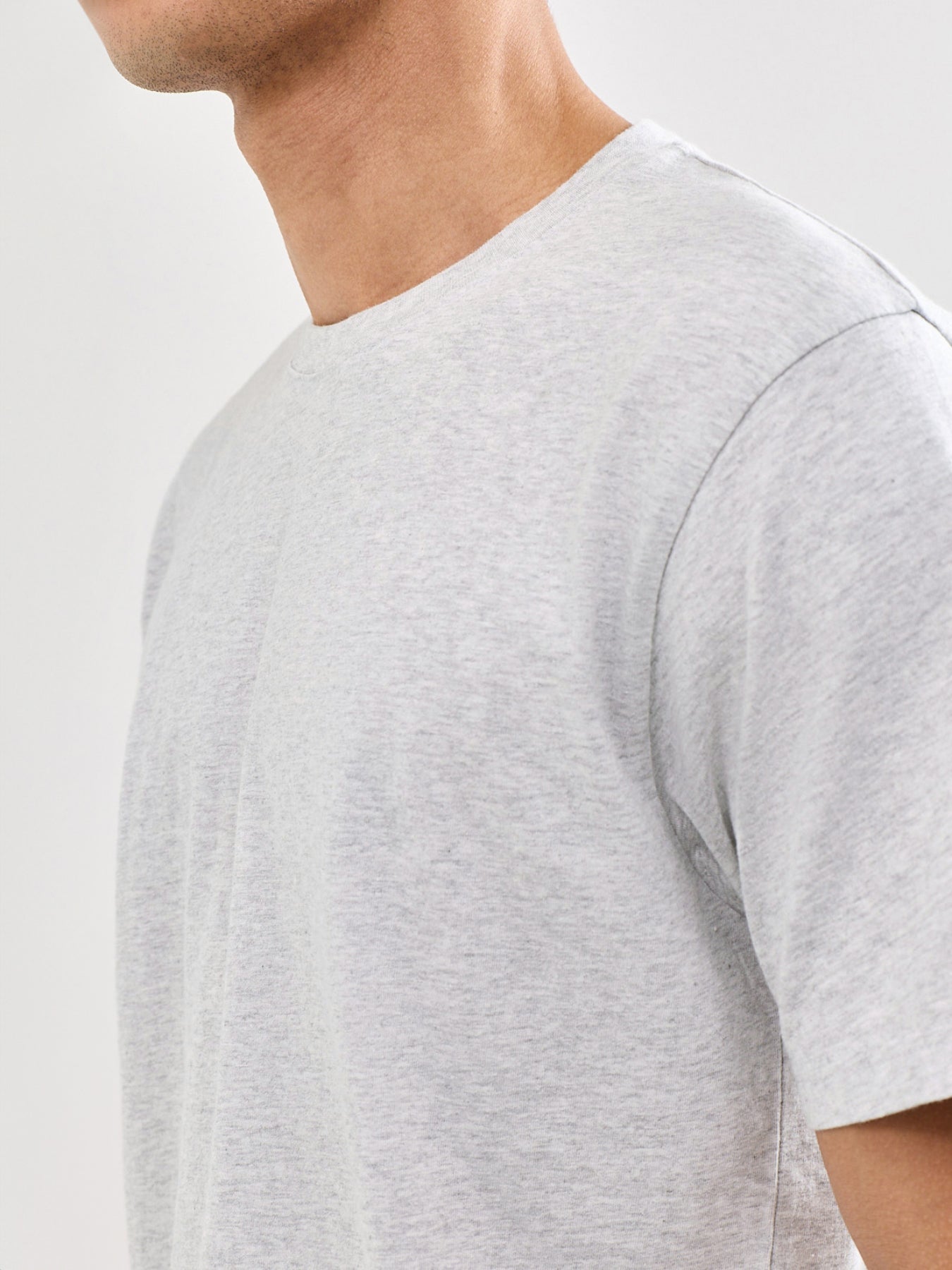 Classic Organic T-Shirt Grey Melange