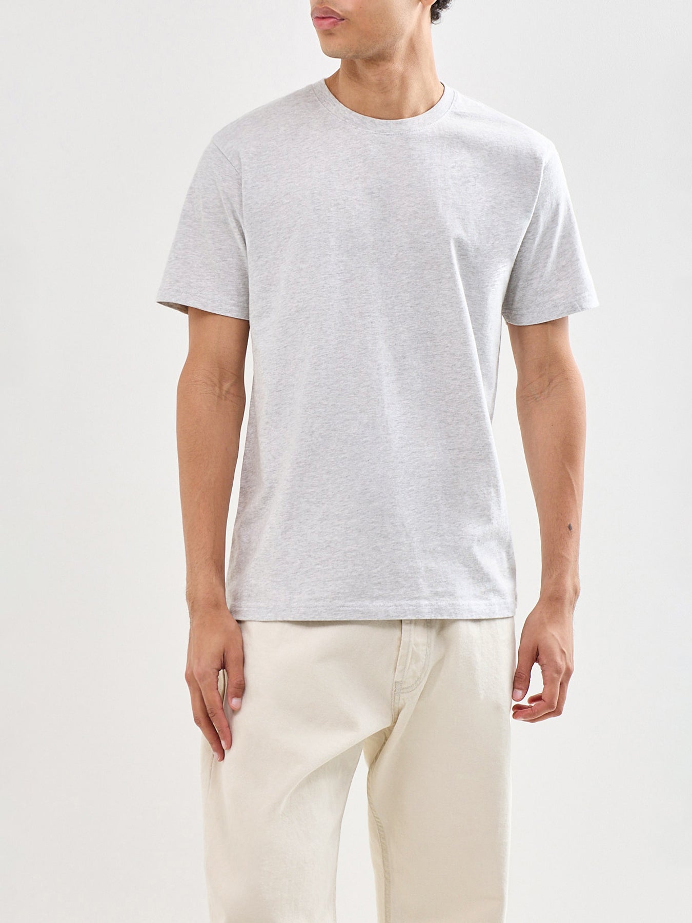 Classic Organic T-Shirt Grey Melange