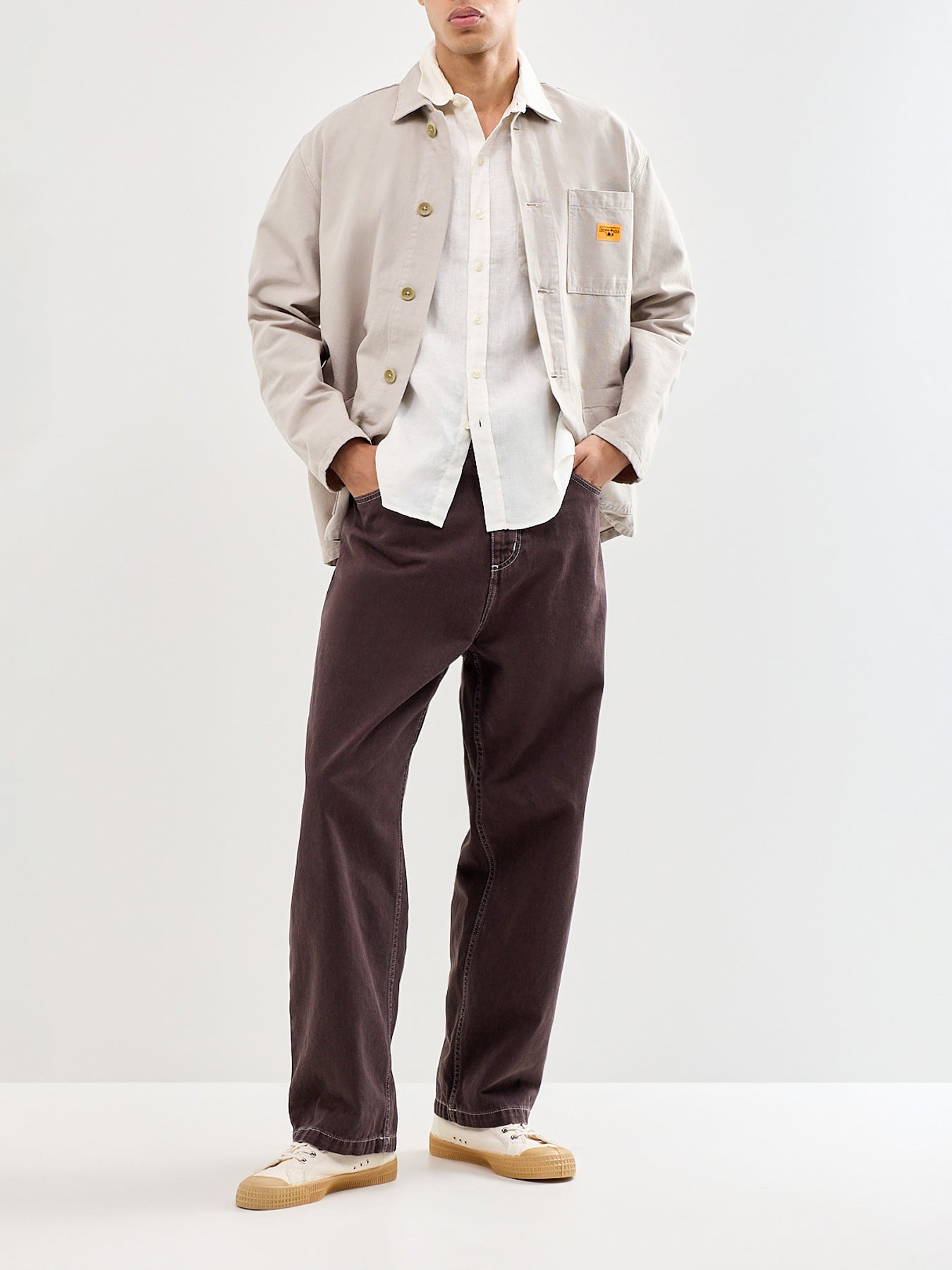 Linen Short Sleeve Shirt White