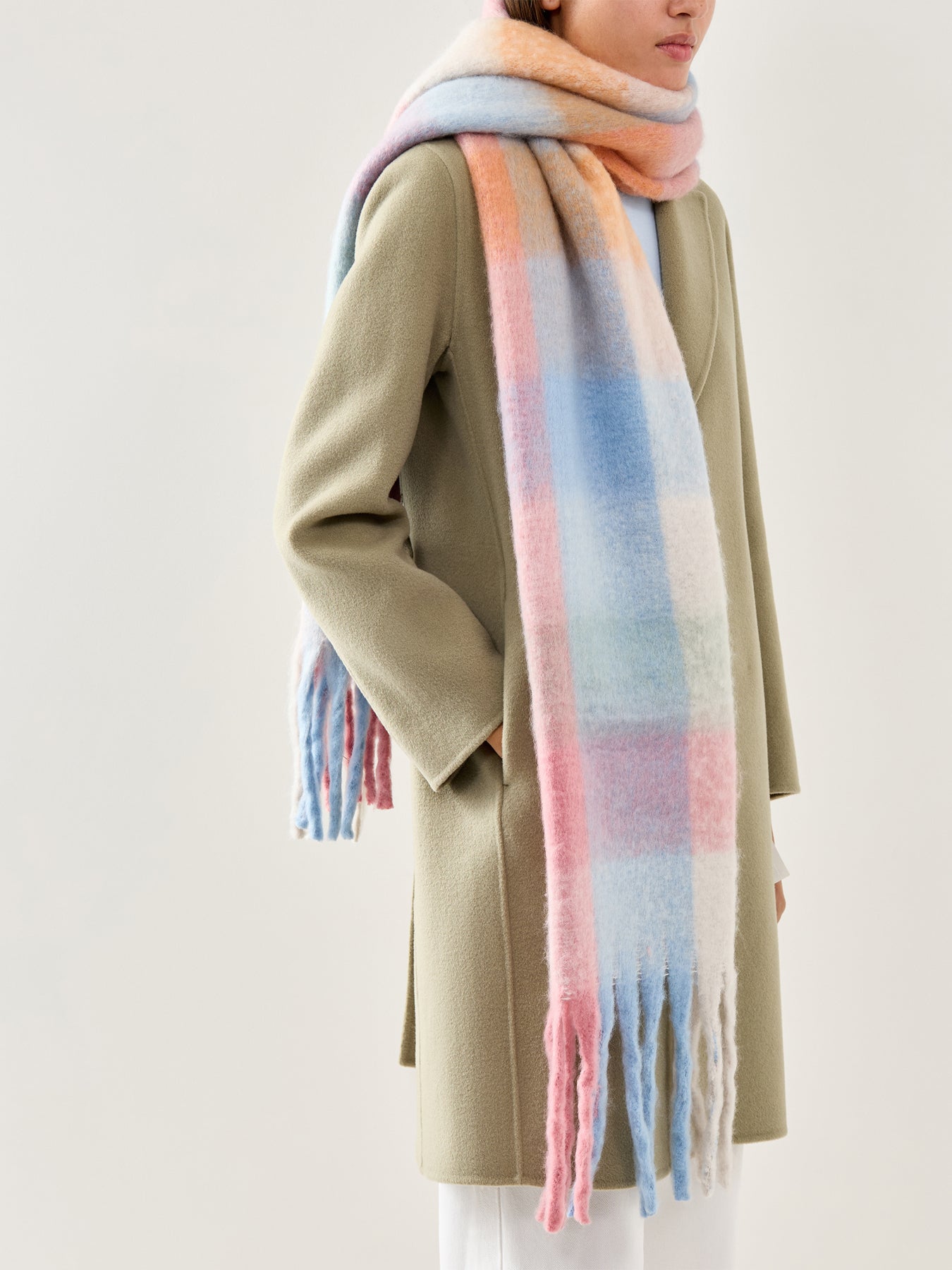 Genova Scarf Blush