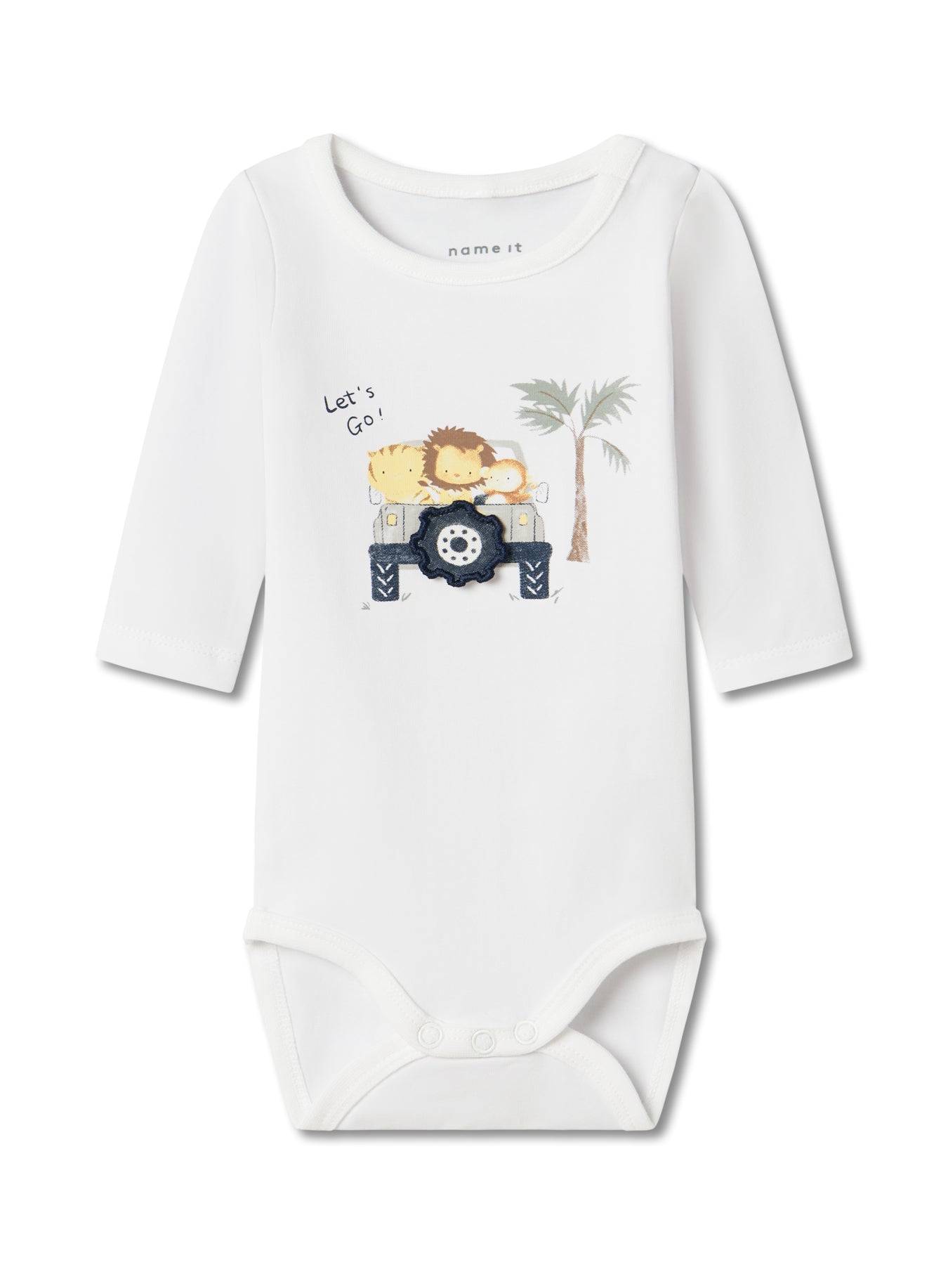 Hollow Long Sleeve Body Bright White