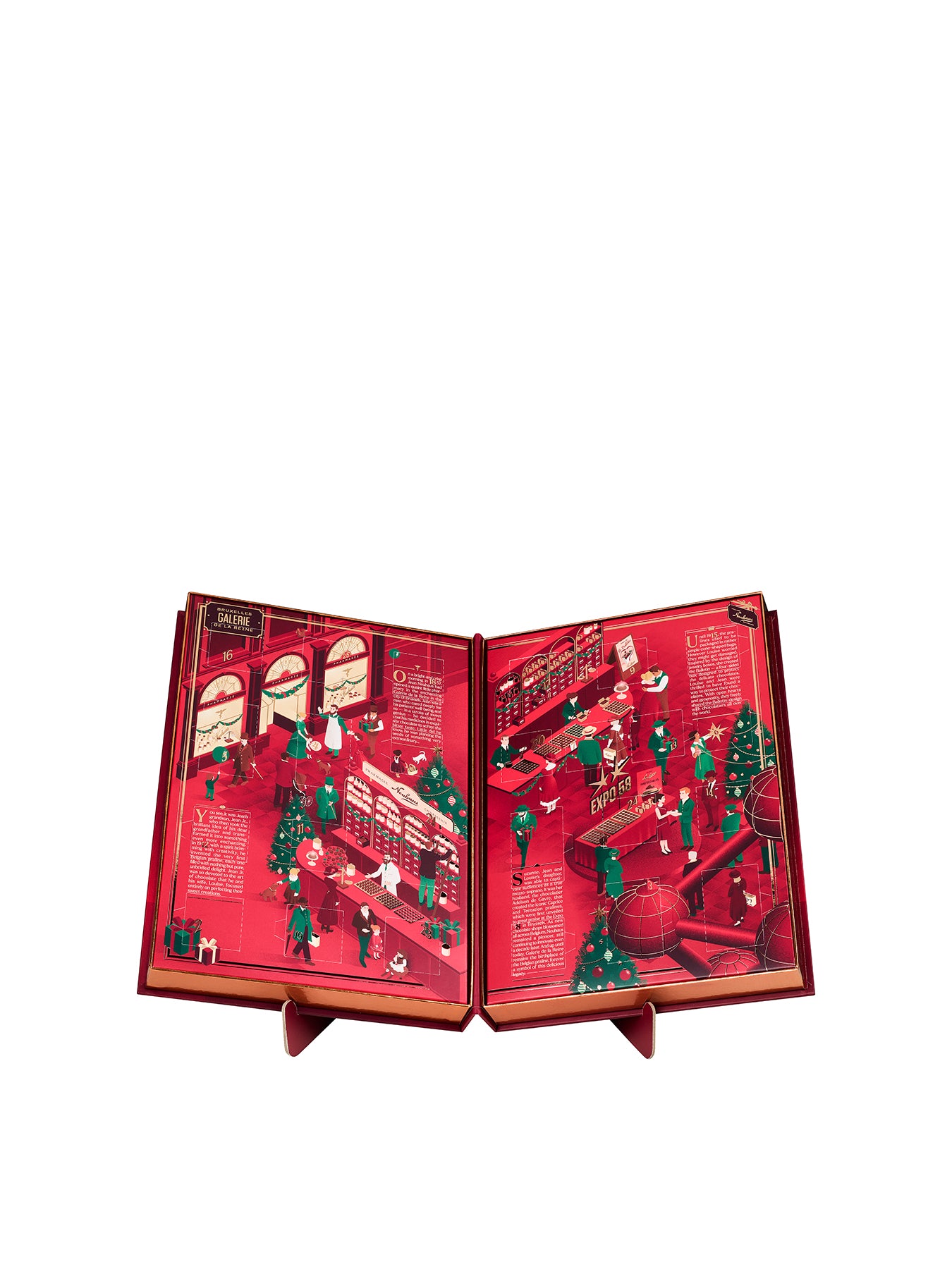 Chocolate Book Advent Calendar 313g