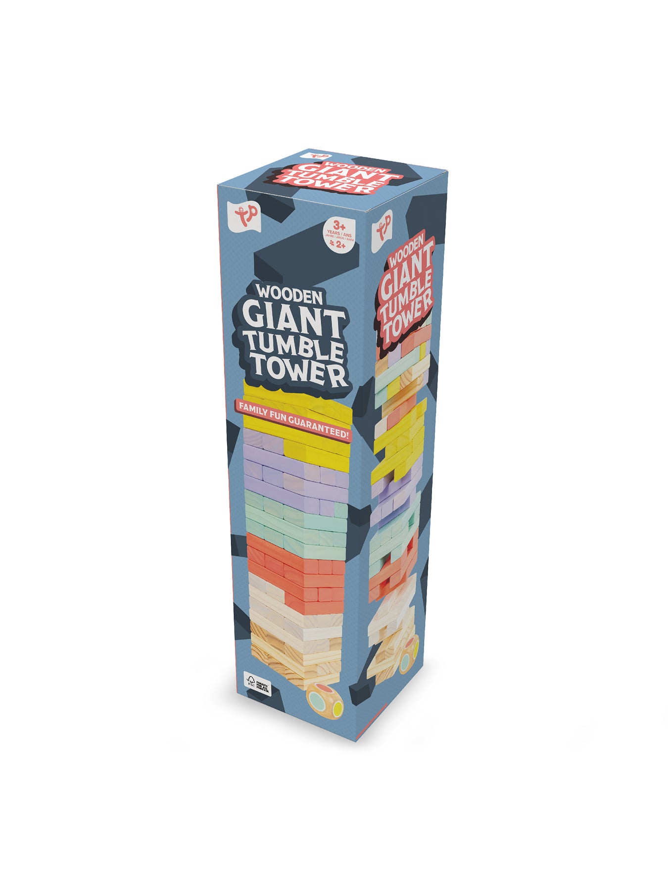 Wooden Giant Tumble Tower Multi