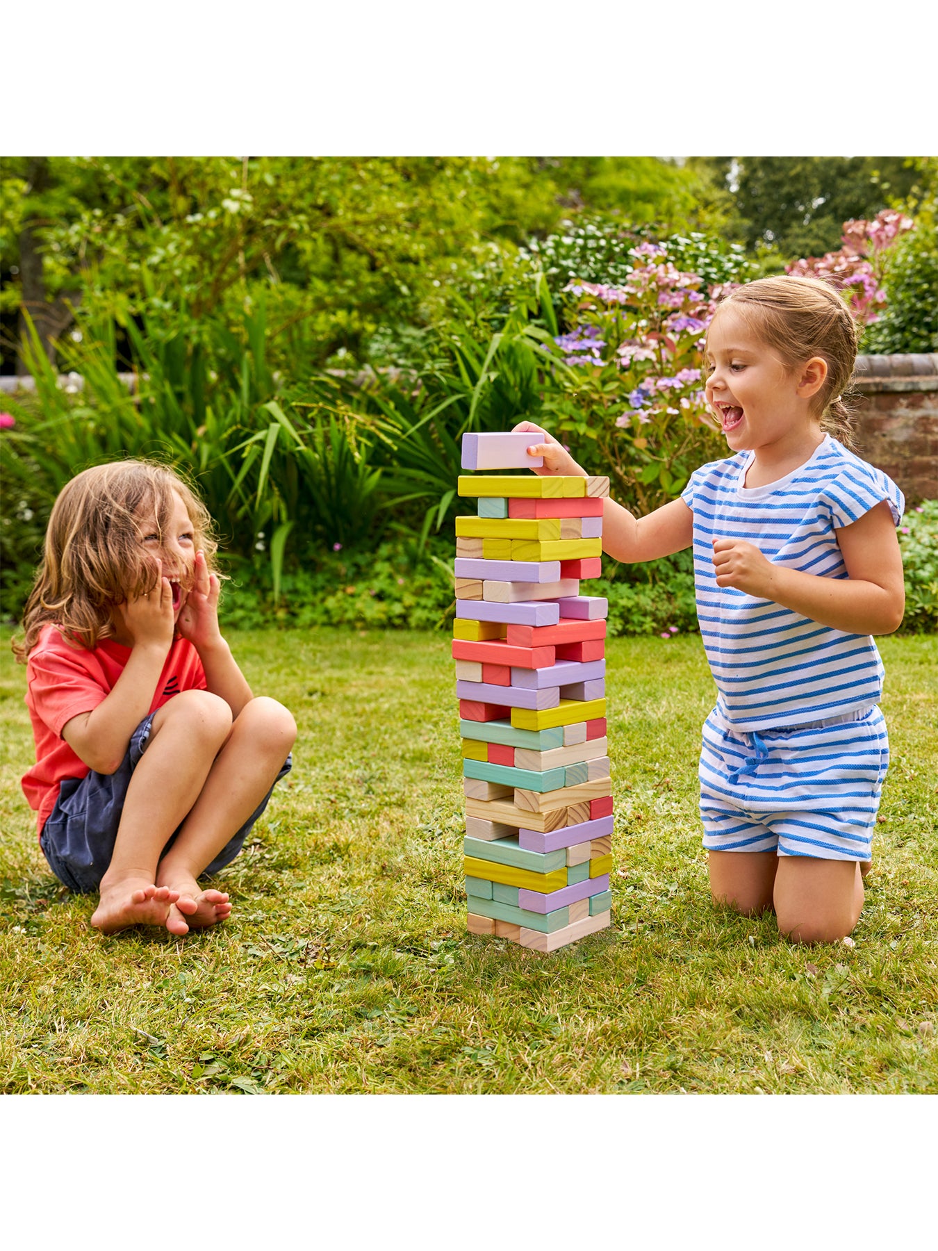 Wooden Giant Tumble Tower Multi