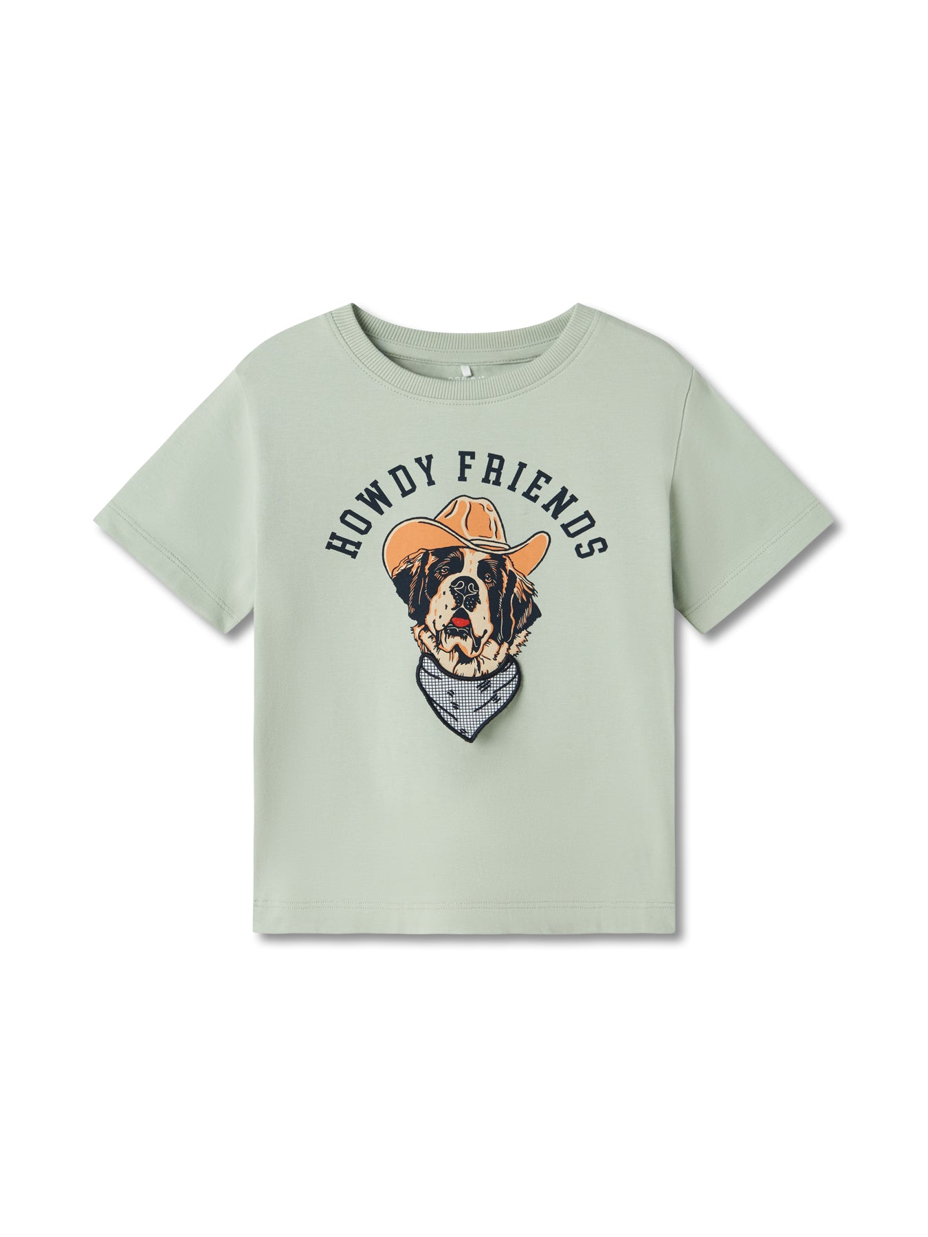 Hasse T-Shirt Aqua Gray