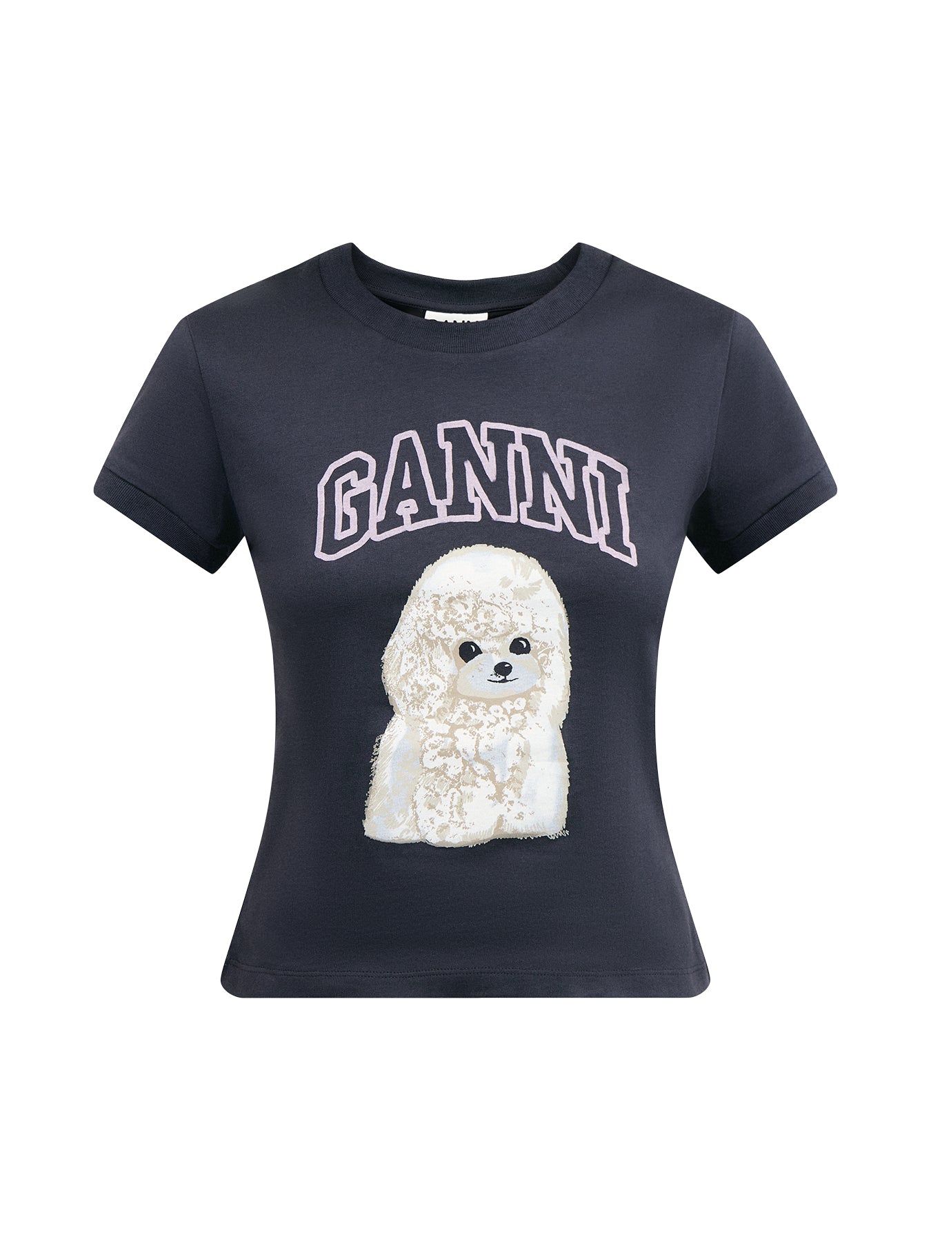 Basic Cotton Jersey Poodle Baby Fit T-shirt