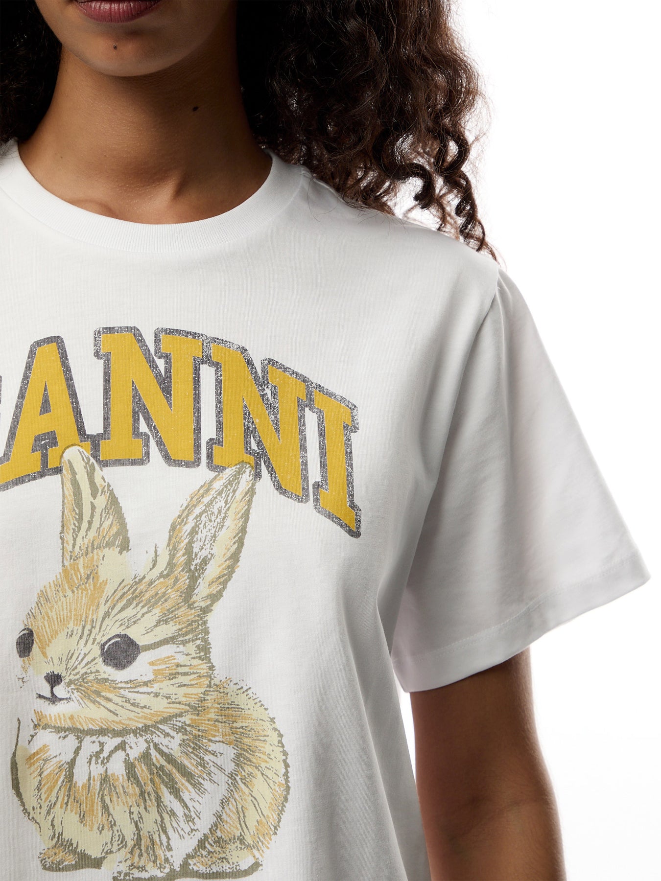 Basic Jersey Bunny Relaxed T-Shirt