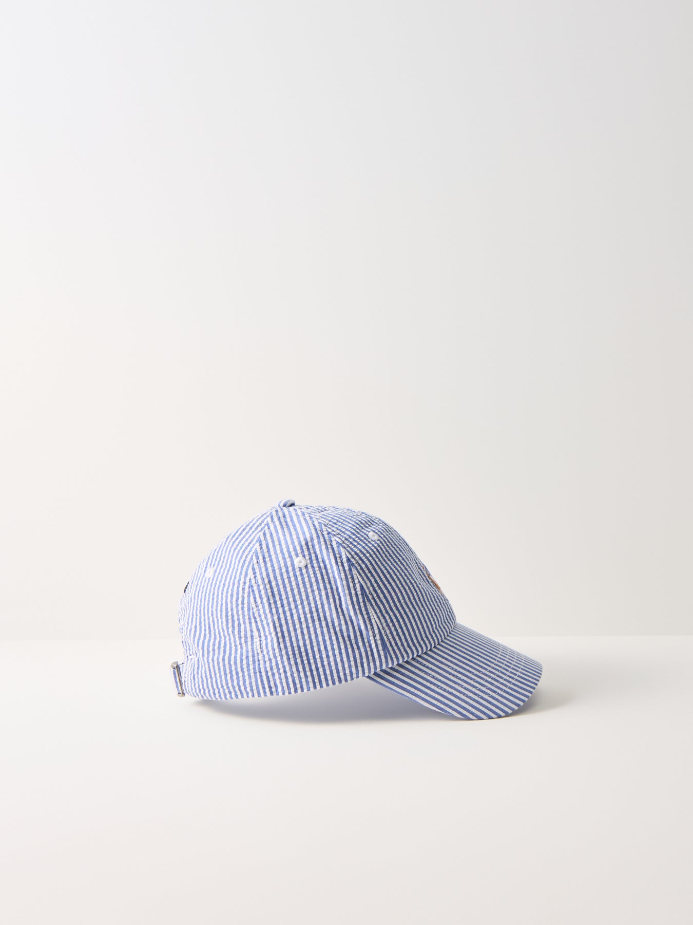 Ralph Lauren Stretch Seersucker Classic Sport Cap Cruise Royal