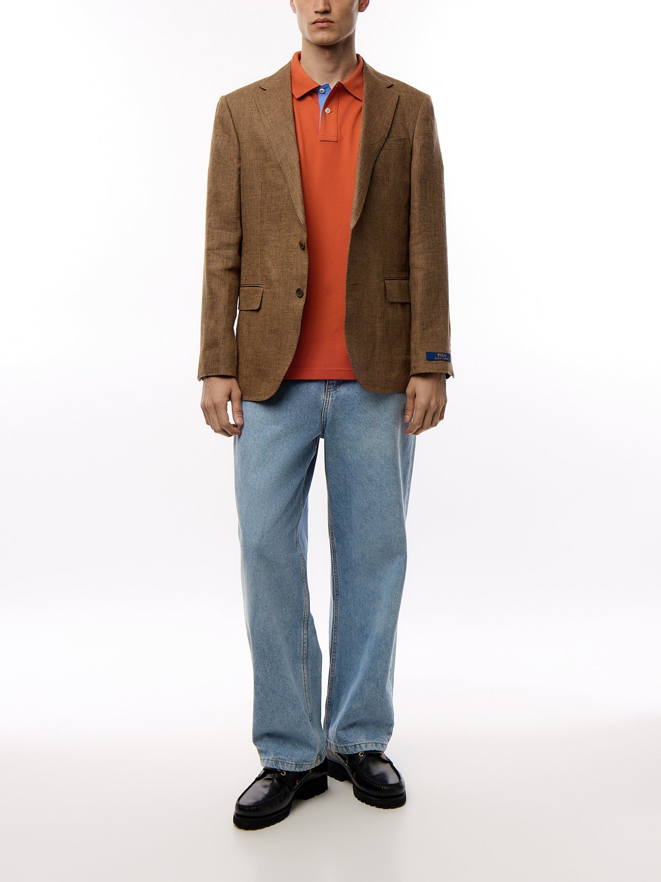 Contrast Piqué Polo Shirt