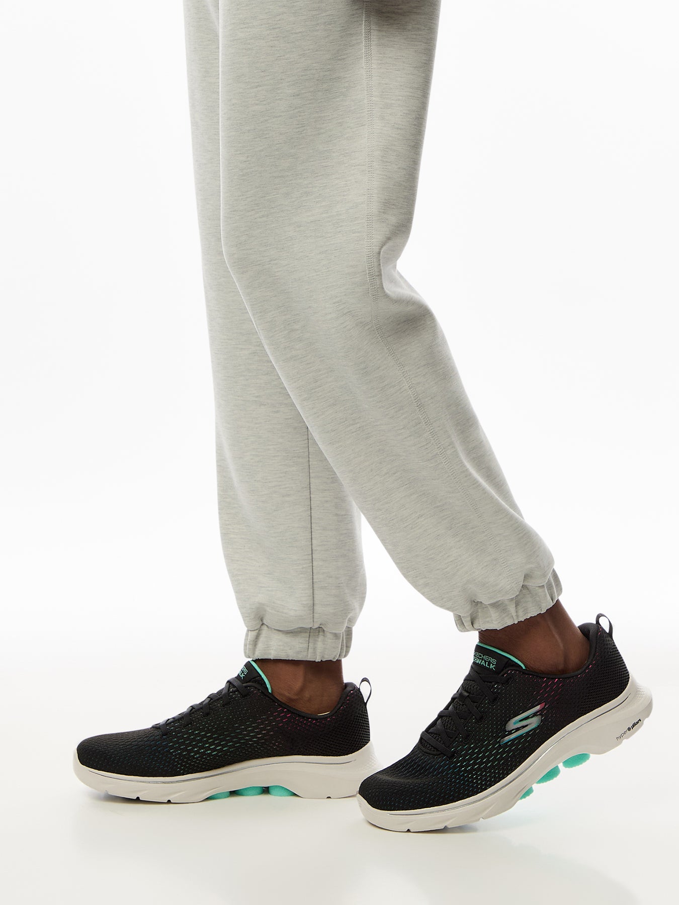 Go Walk 7 Xena Trainers Black