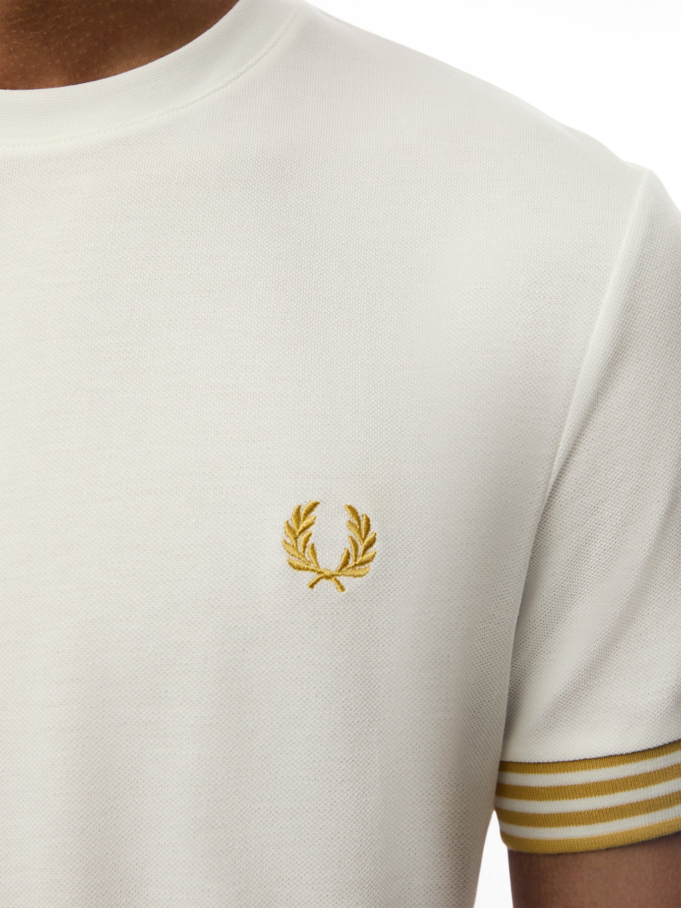 Striped Cuff T-Shirt