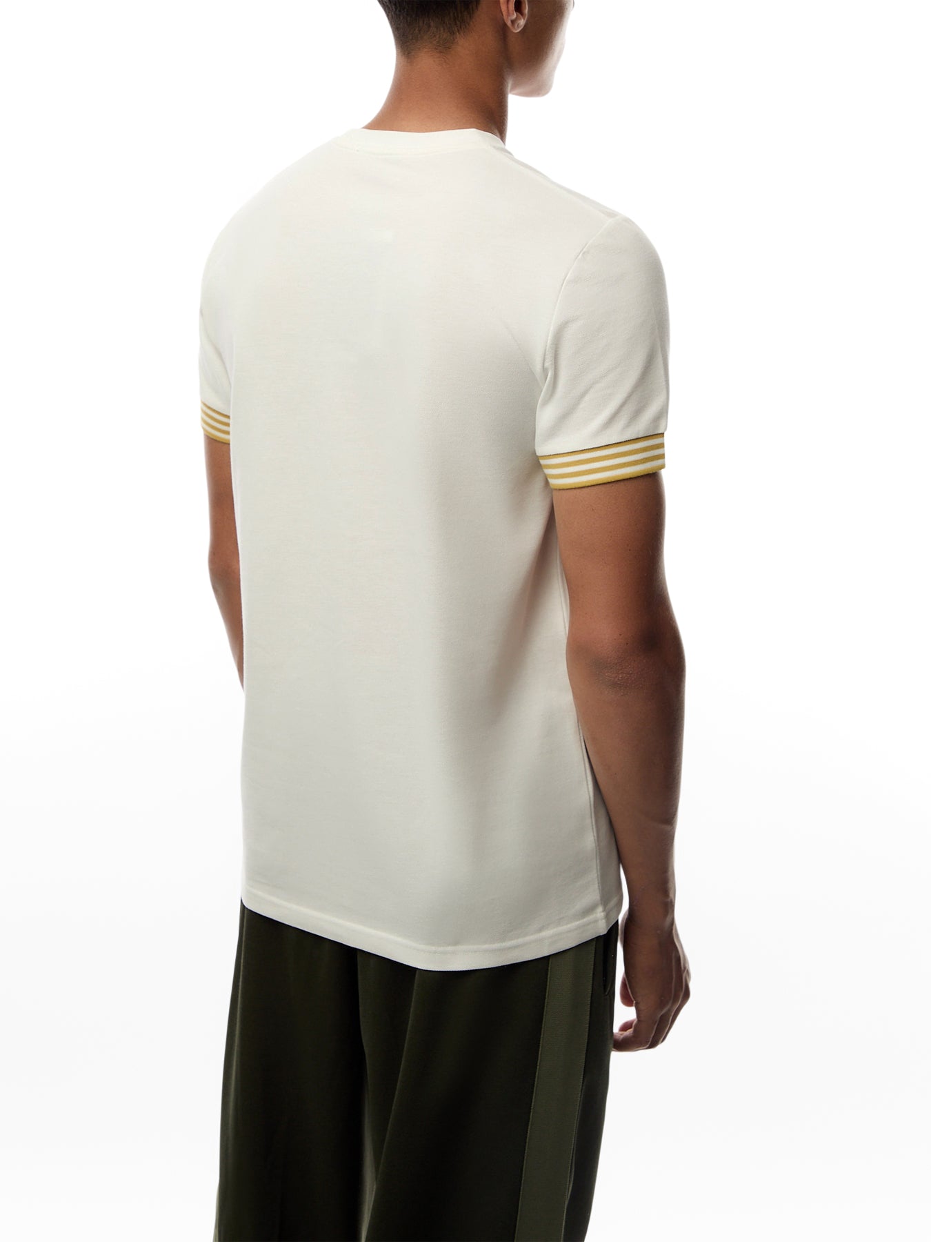 Striped Cuff T-Shirt