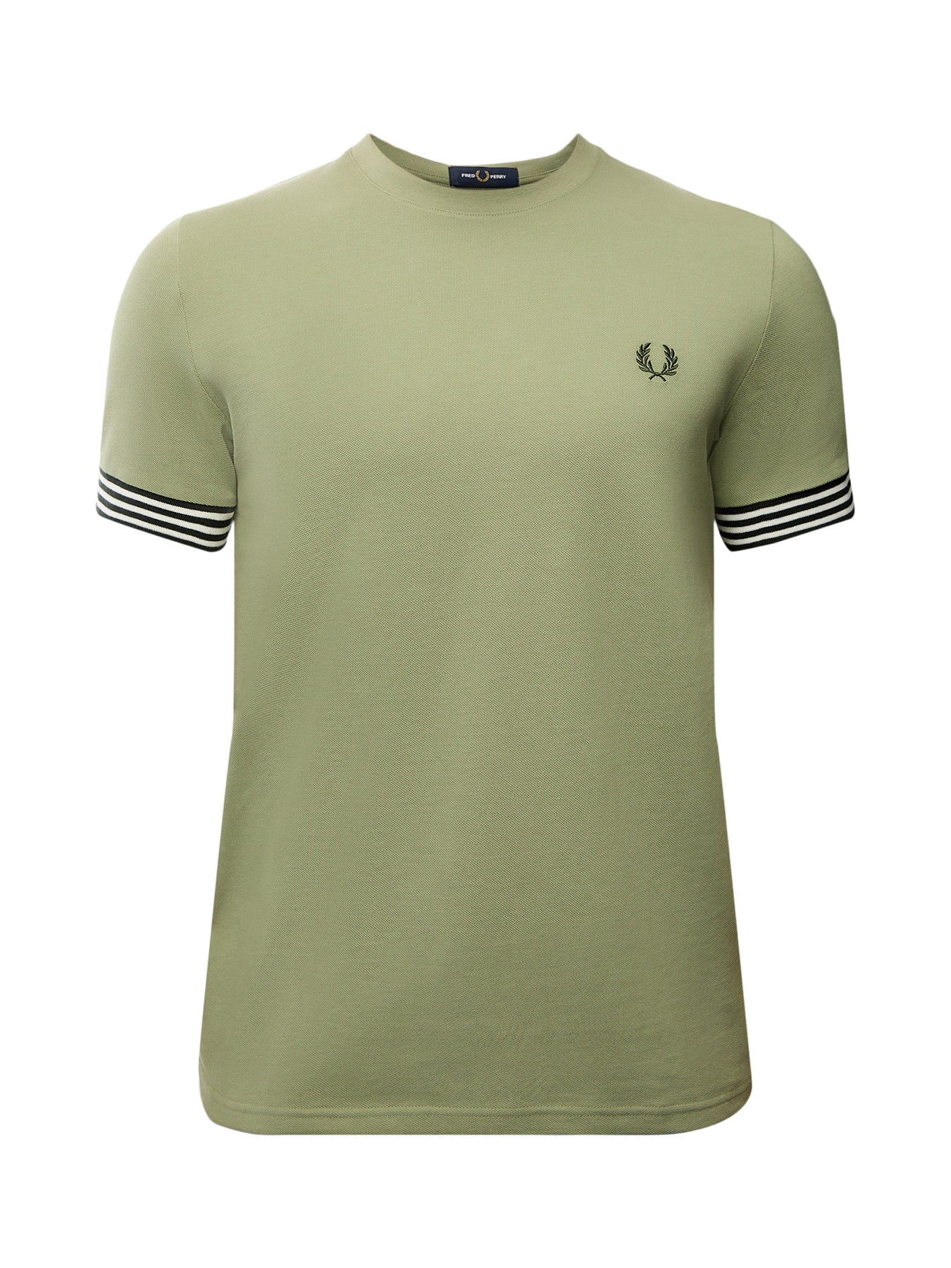 Striped Cuff T-Shirt