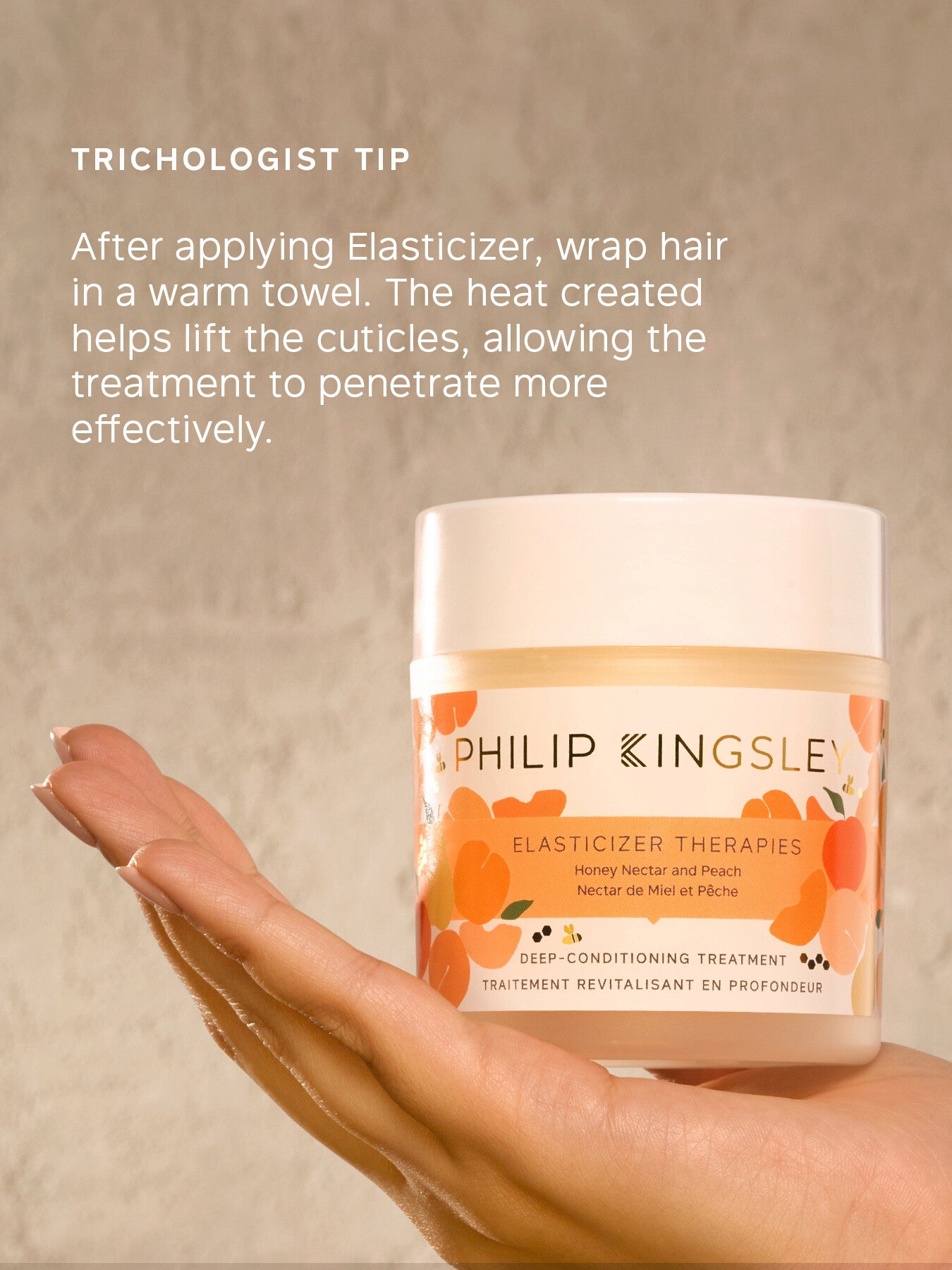 Honey Nectar and Peach Elasticizer Deep Conditioning Treatment 150ml