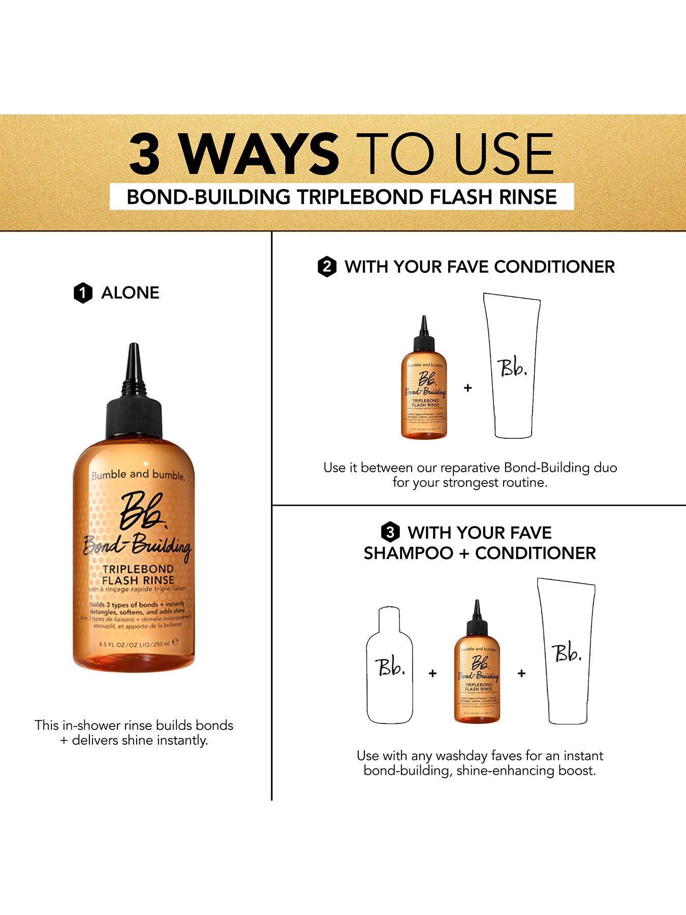 Bond-Building TripleBond Flash Rinse 250ml