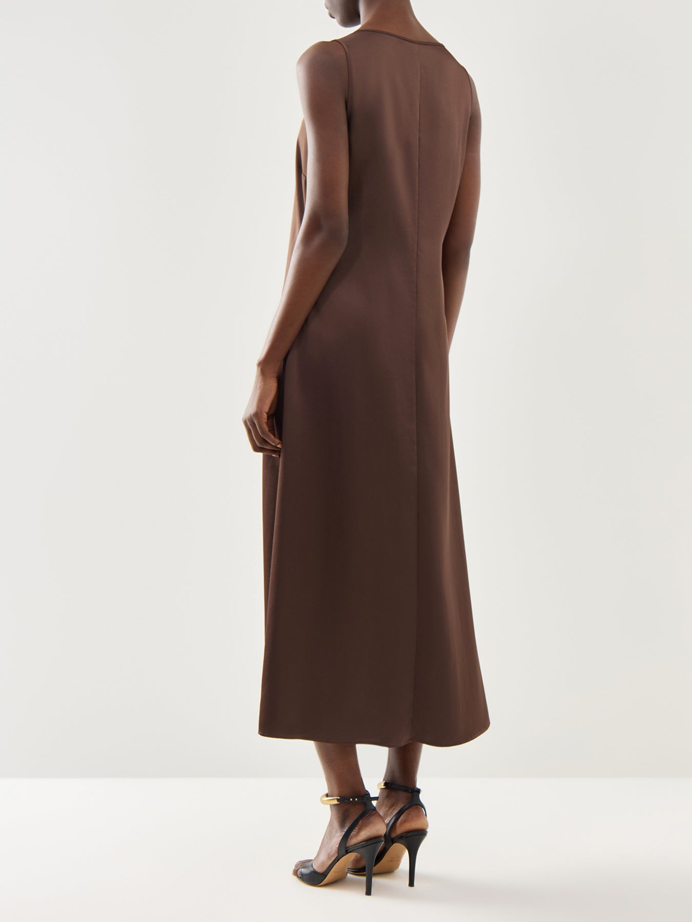 Weekend Canossa Slip Dress With Lace Neckline