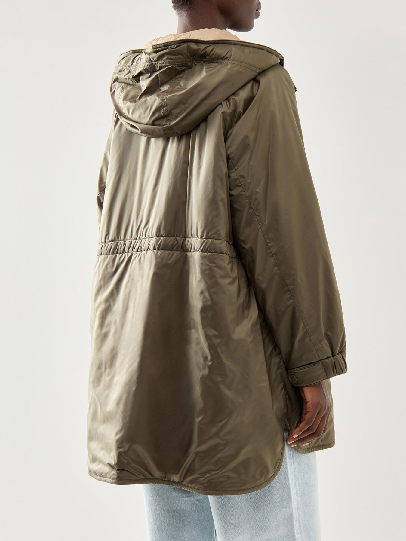 Weekend Alcamo Reversible Light Padded Longline Coat