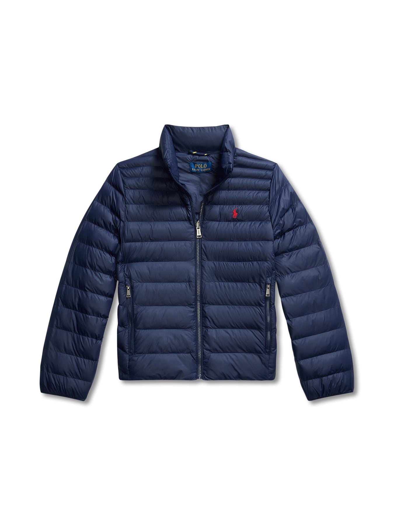 Zipped Padded Jacket Navy