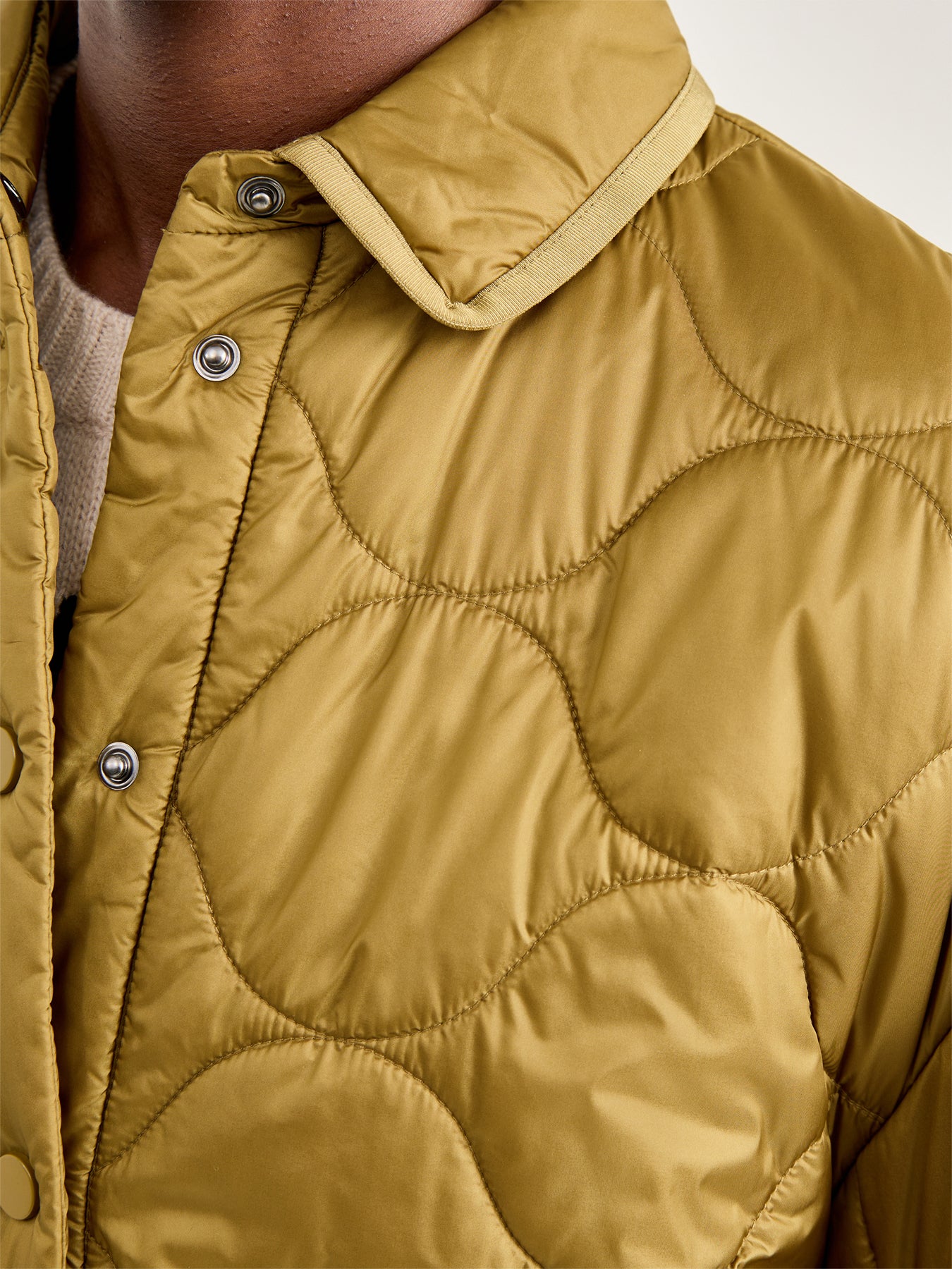 Zante Light Quilted Jacket Olive Green