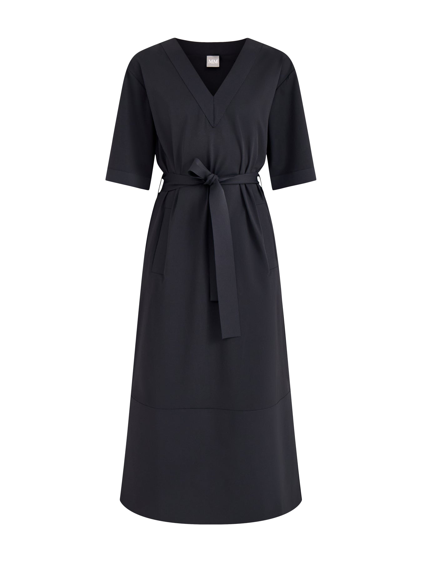 Onagro Nylon Stretch Dress Black