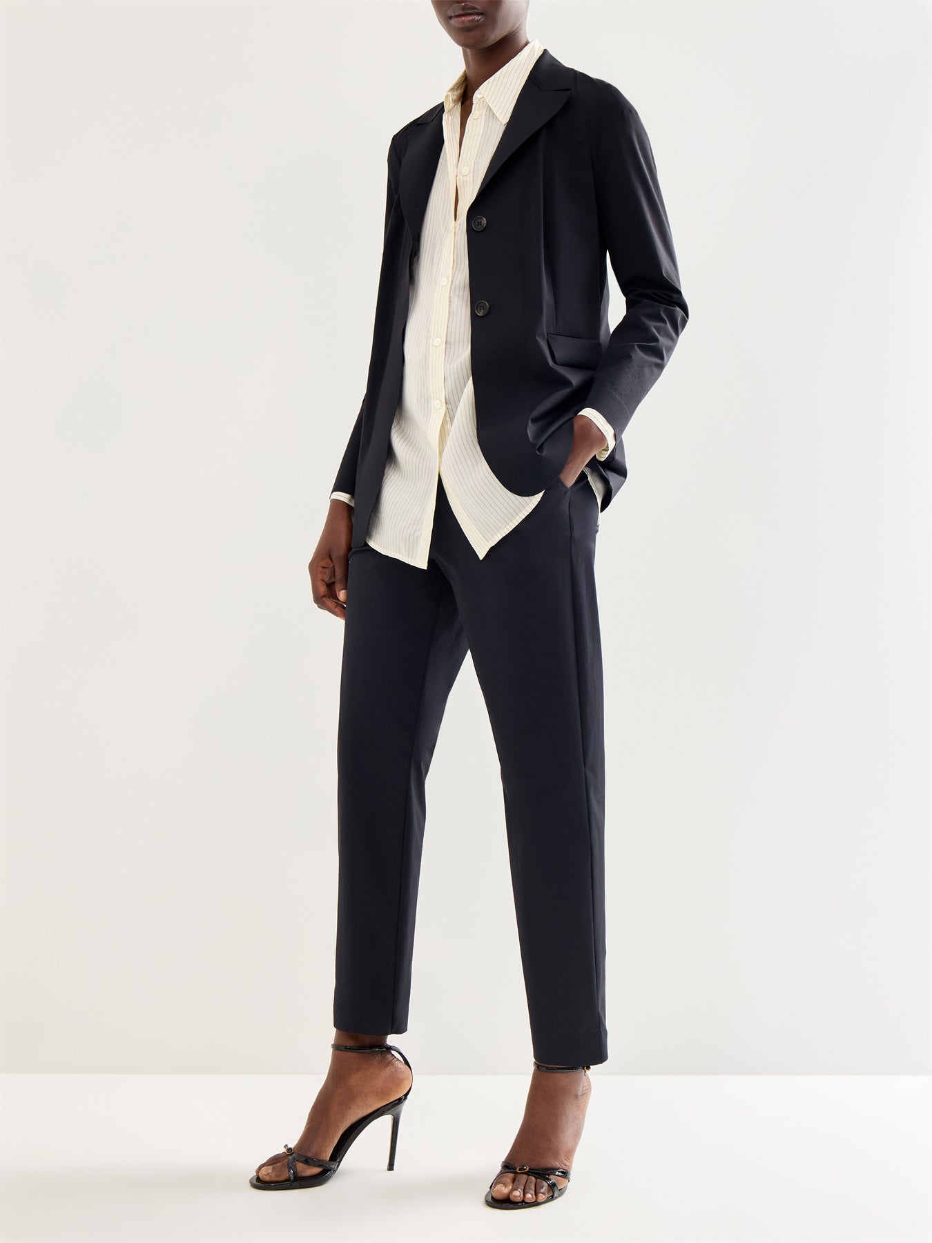 Ghiera Nylon Stretch Blazer Black