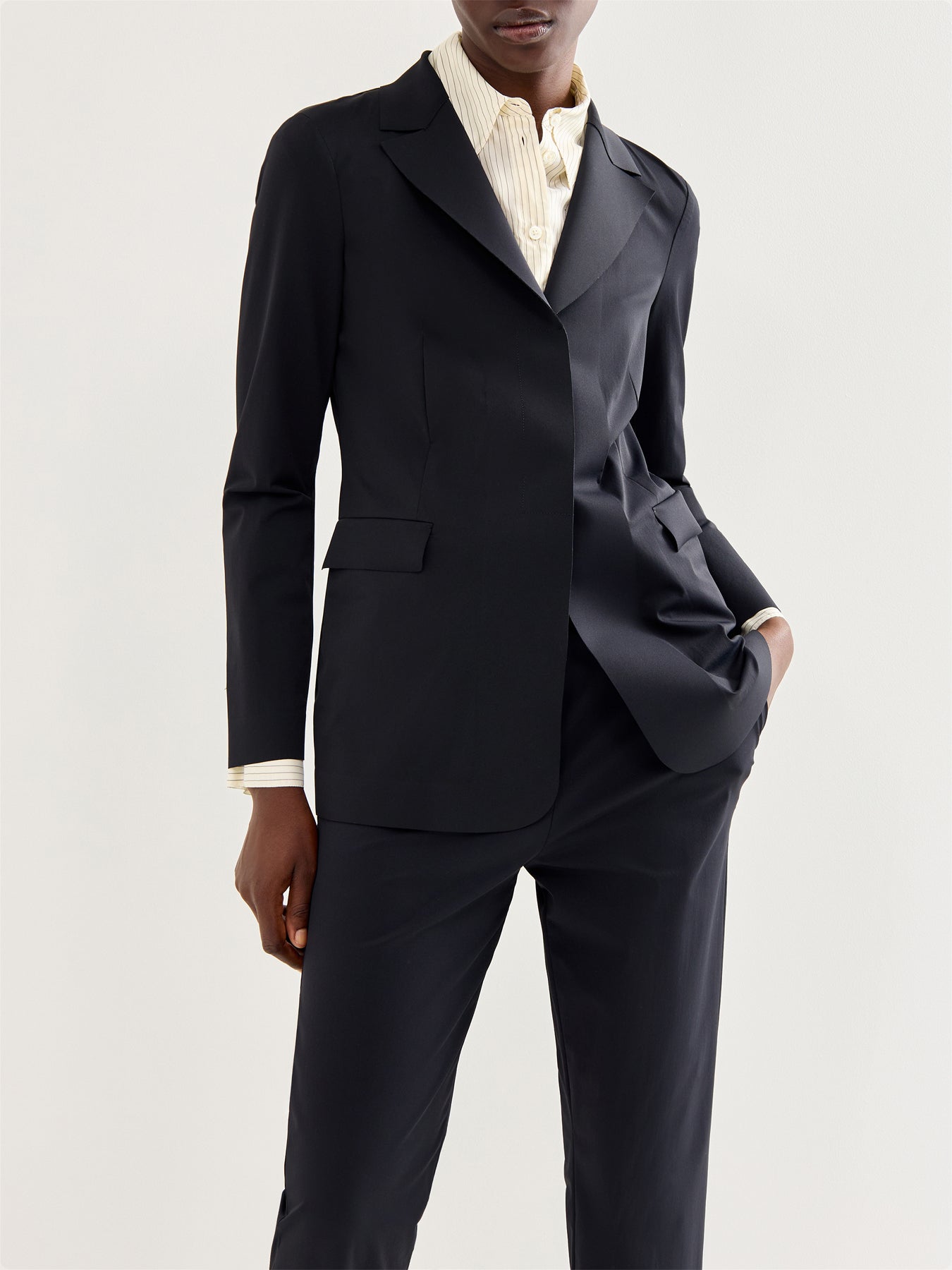 Ghiera Nylon Stretch Blazer Black