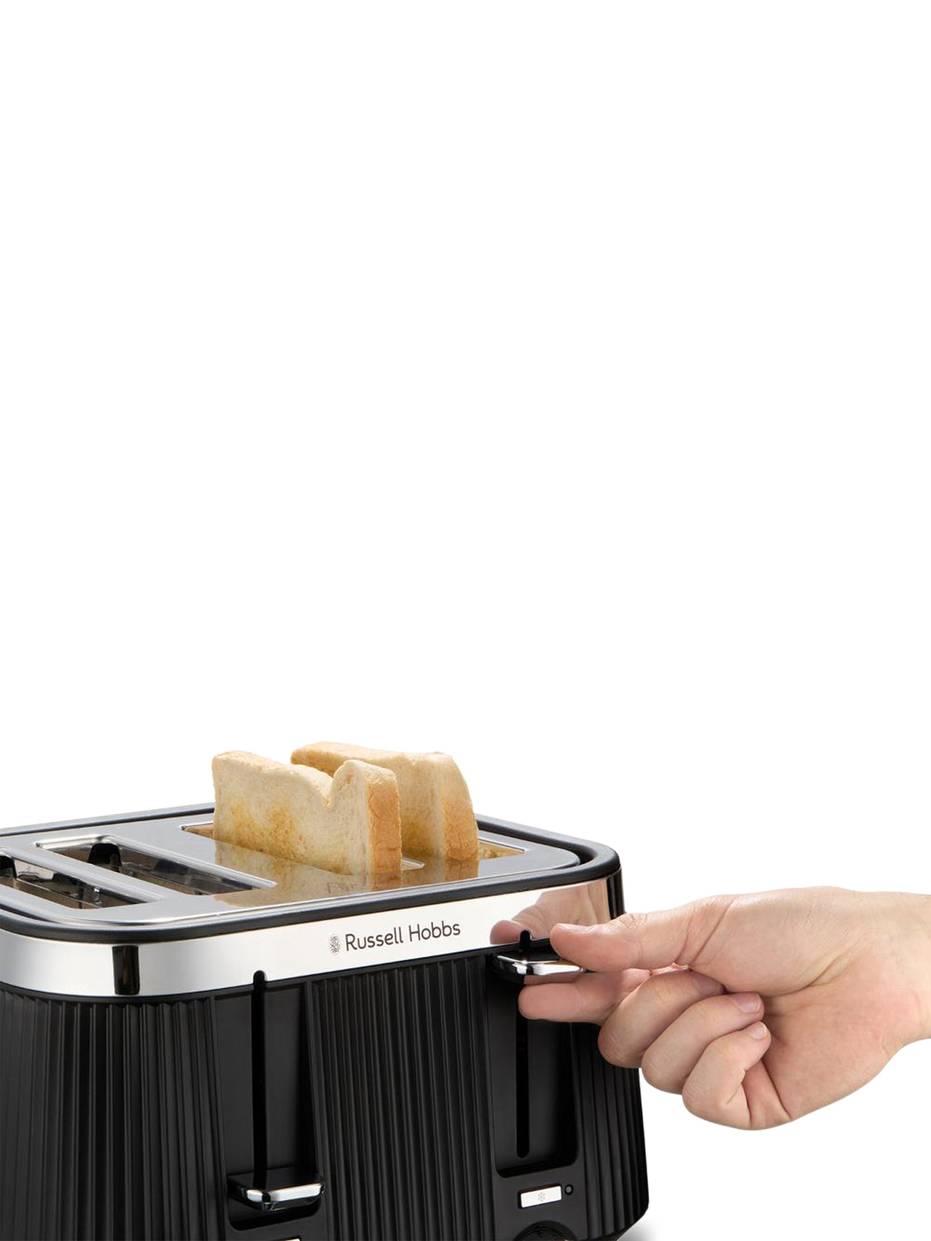Bronte Black 4 Slice Toaster
