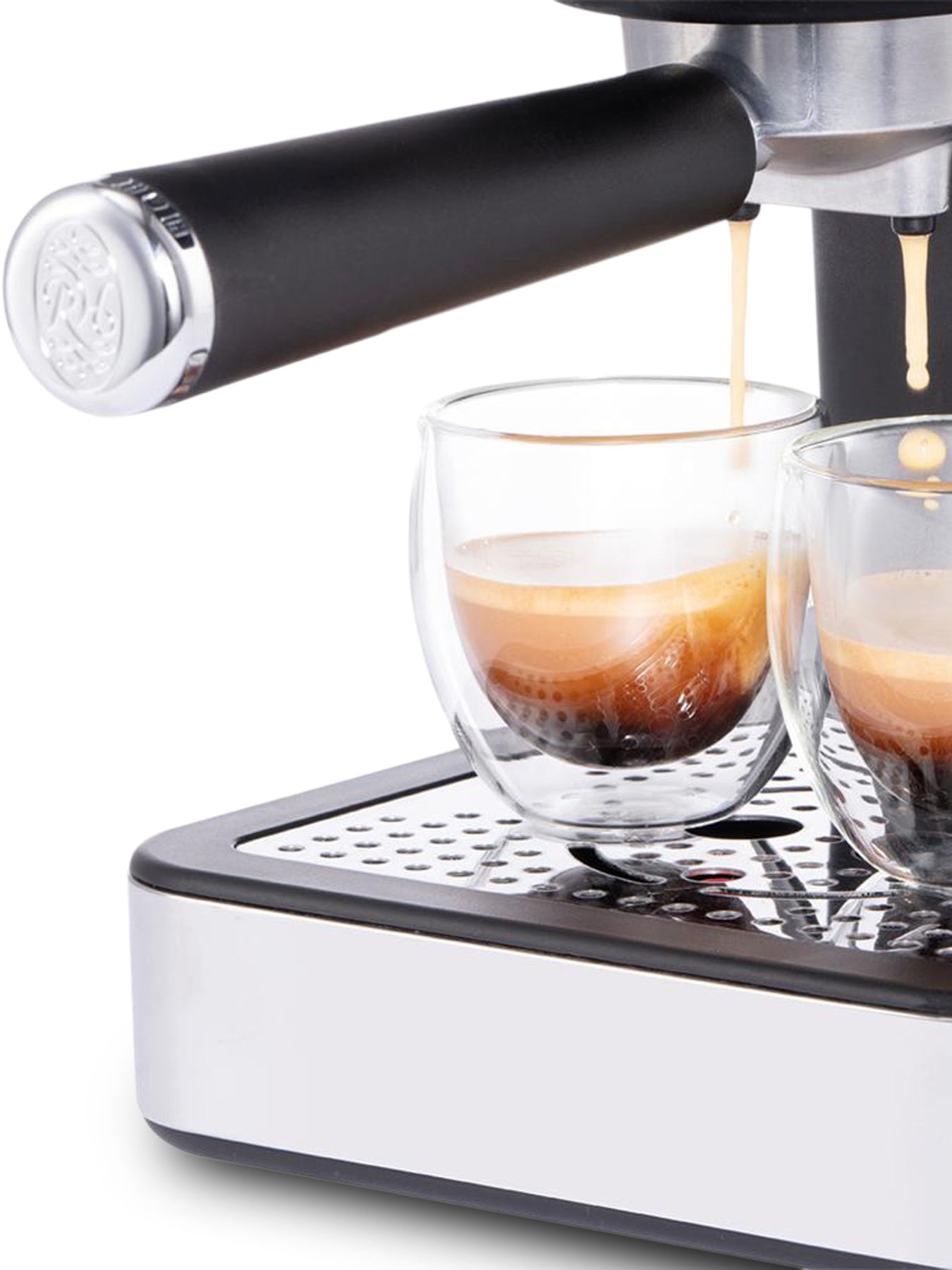 Distinctions Titanium Espresso Coffee Machine