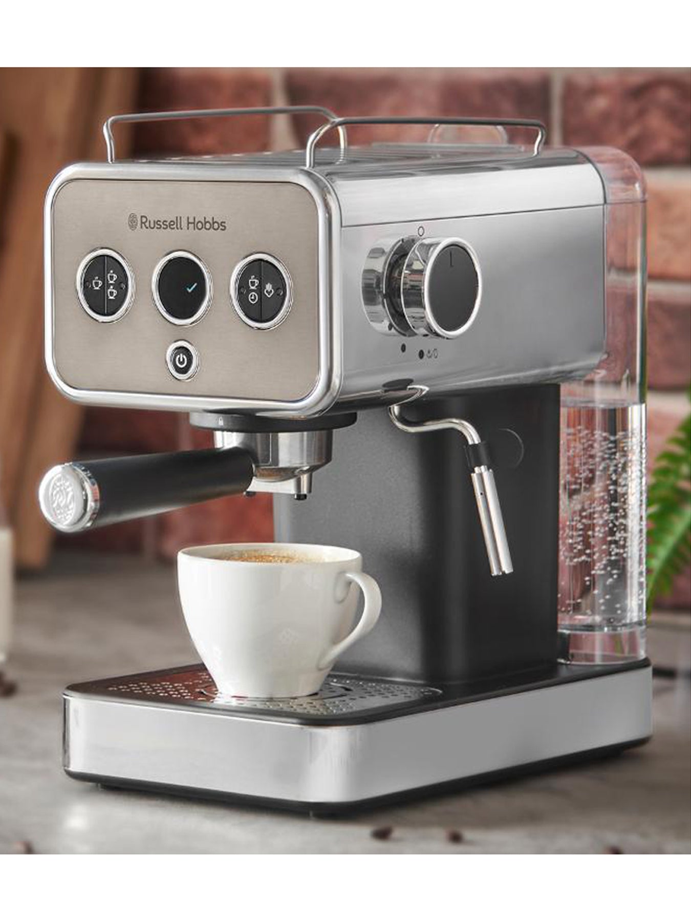 Distinctions Black Espresso Coffee Machine