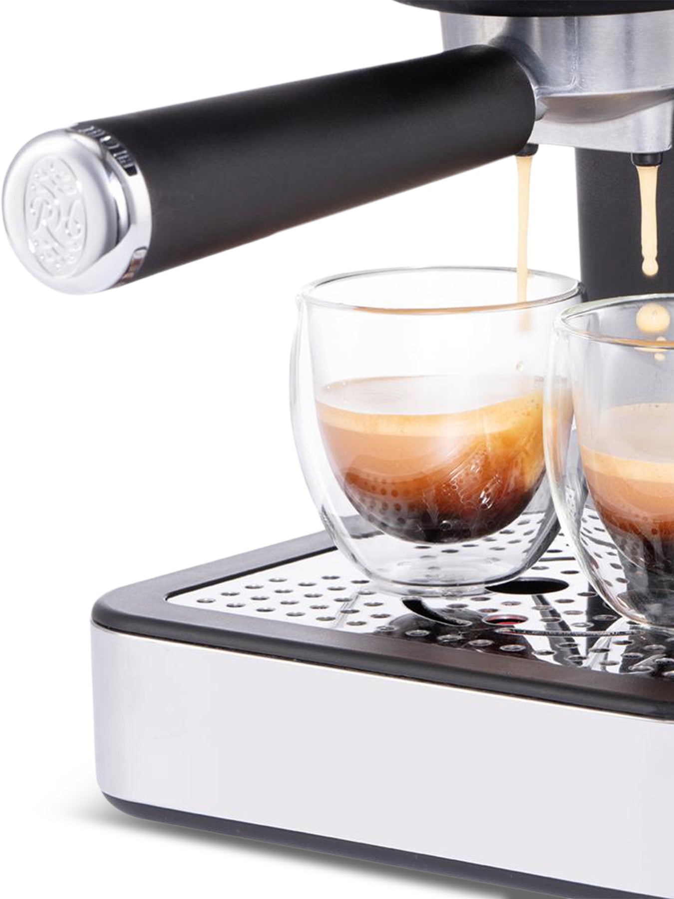 Distinctions Black Espresso Coffee Machine