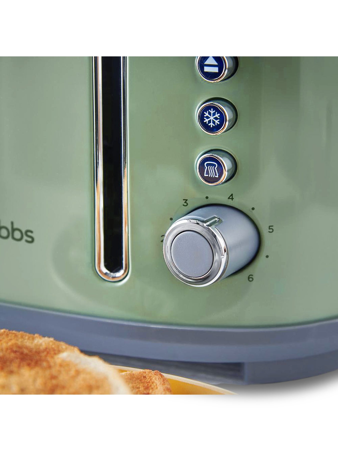 Stylevia Green 4 Slice Toaster