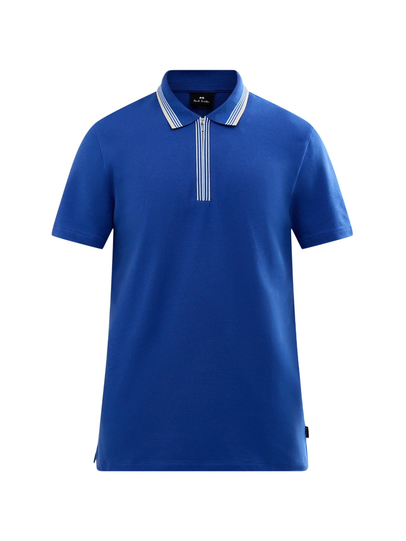 Half Zip Zebra Knited Polo