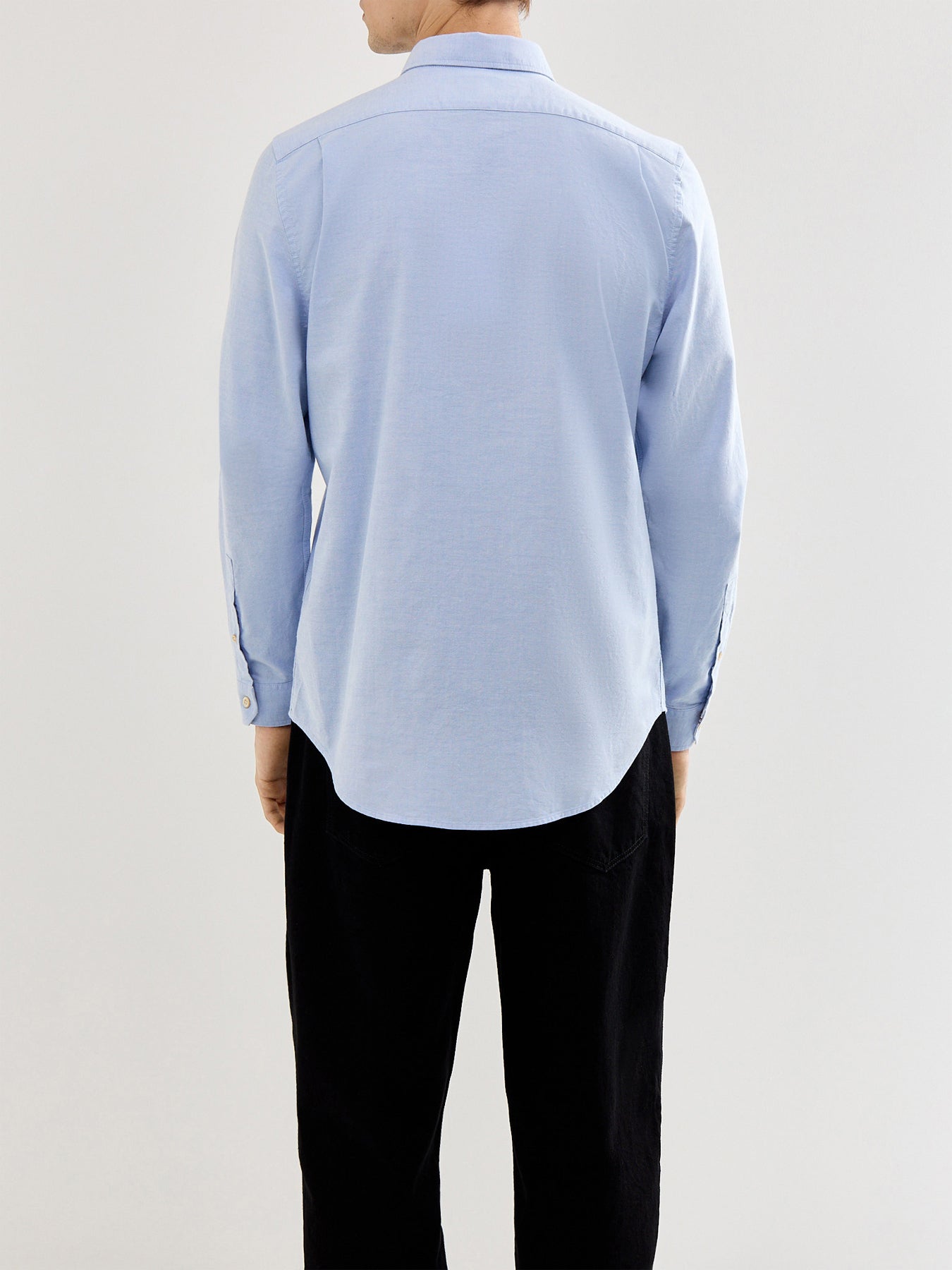 Stitched Cuff Detail Oxford Shirt