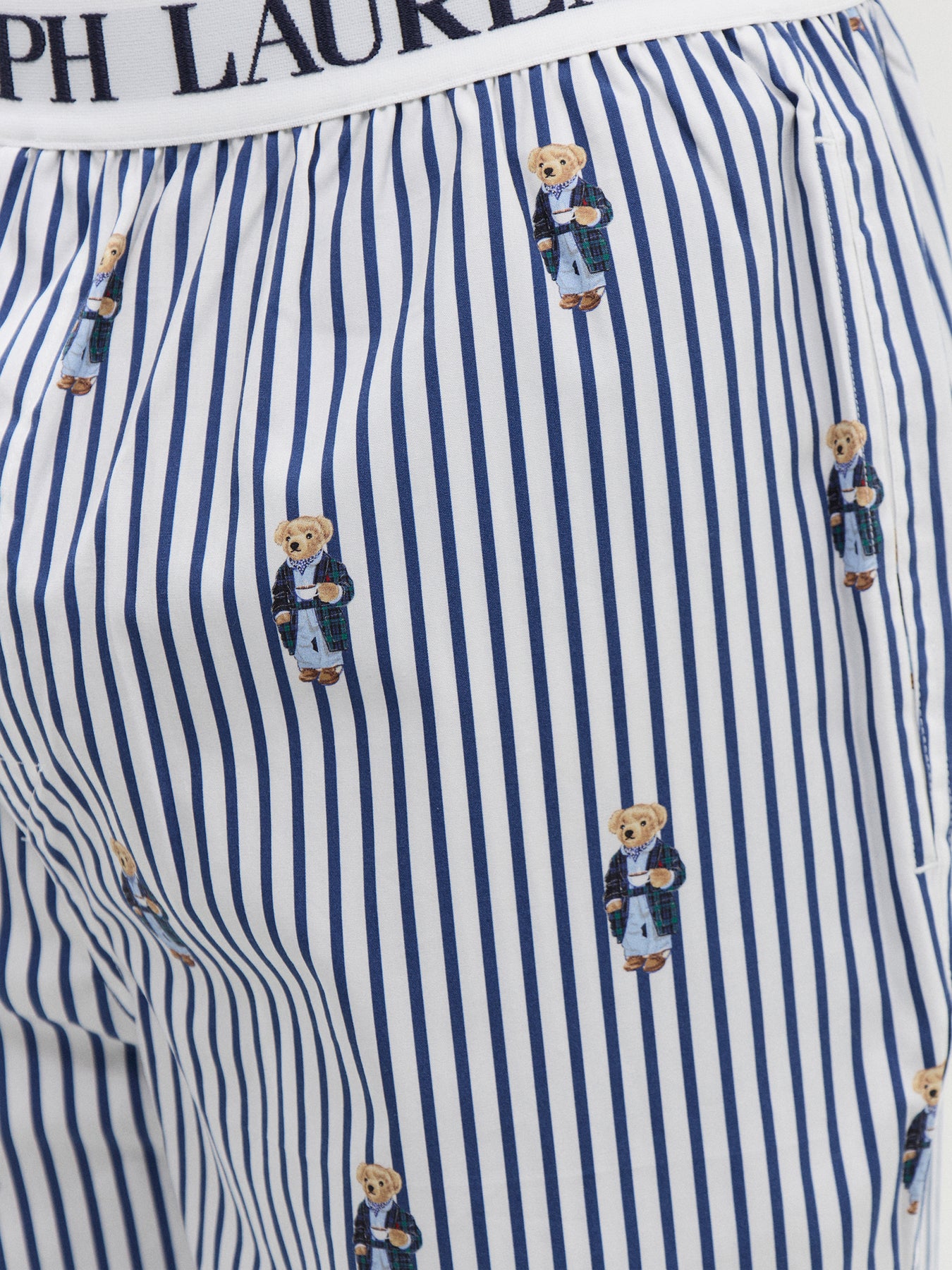 Polo Bear Striped PJ Bottoms