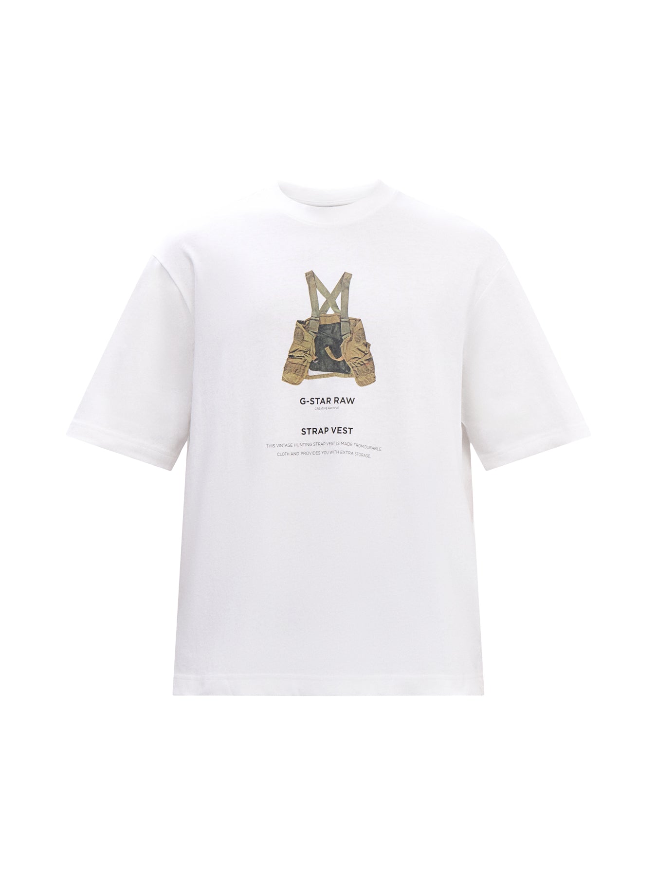 Archive Print Boxy R Tee