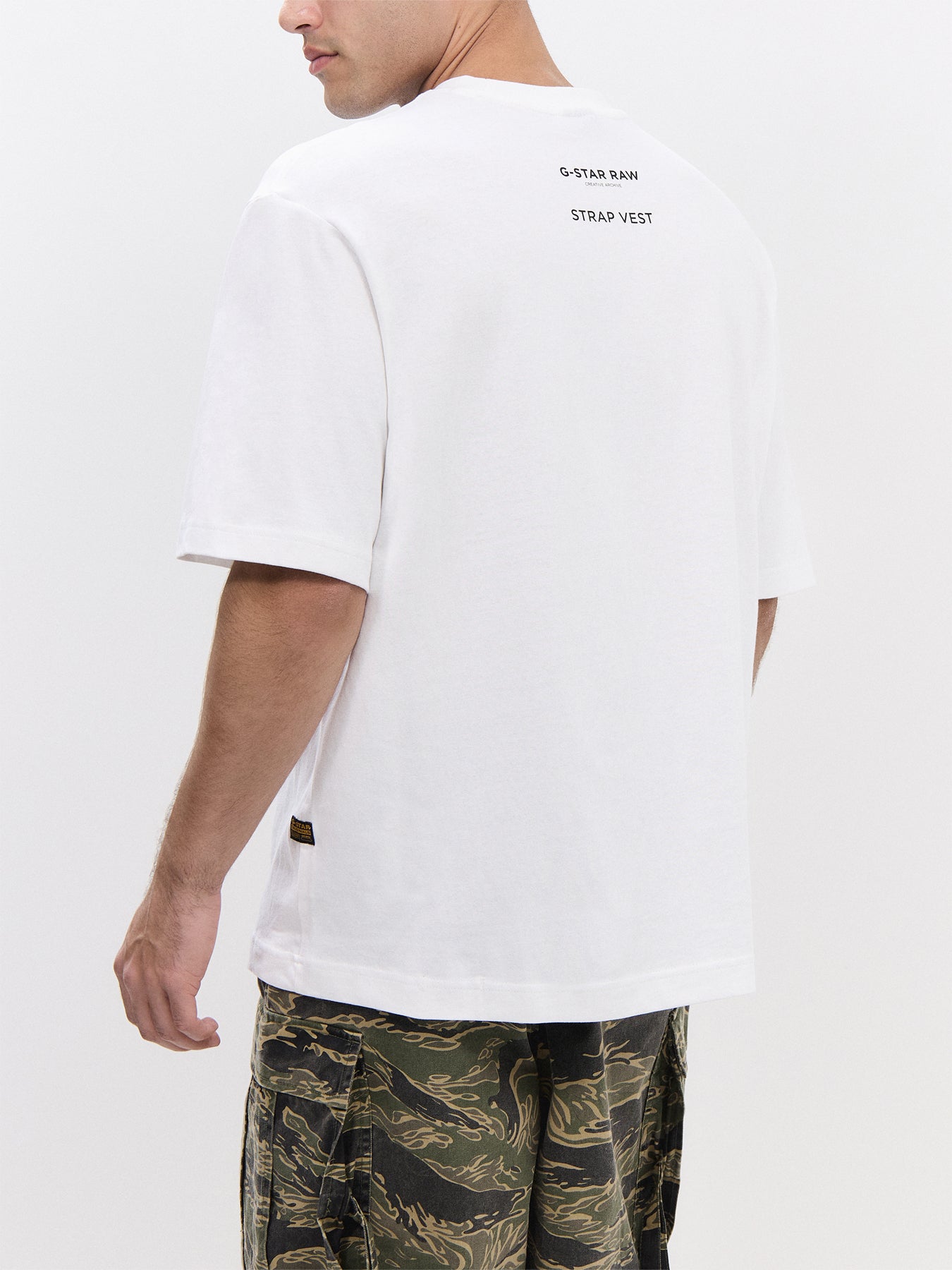 Archive Print Boxy R Tee