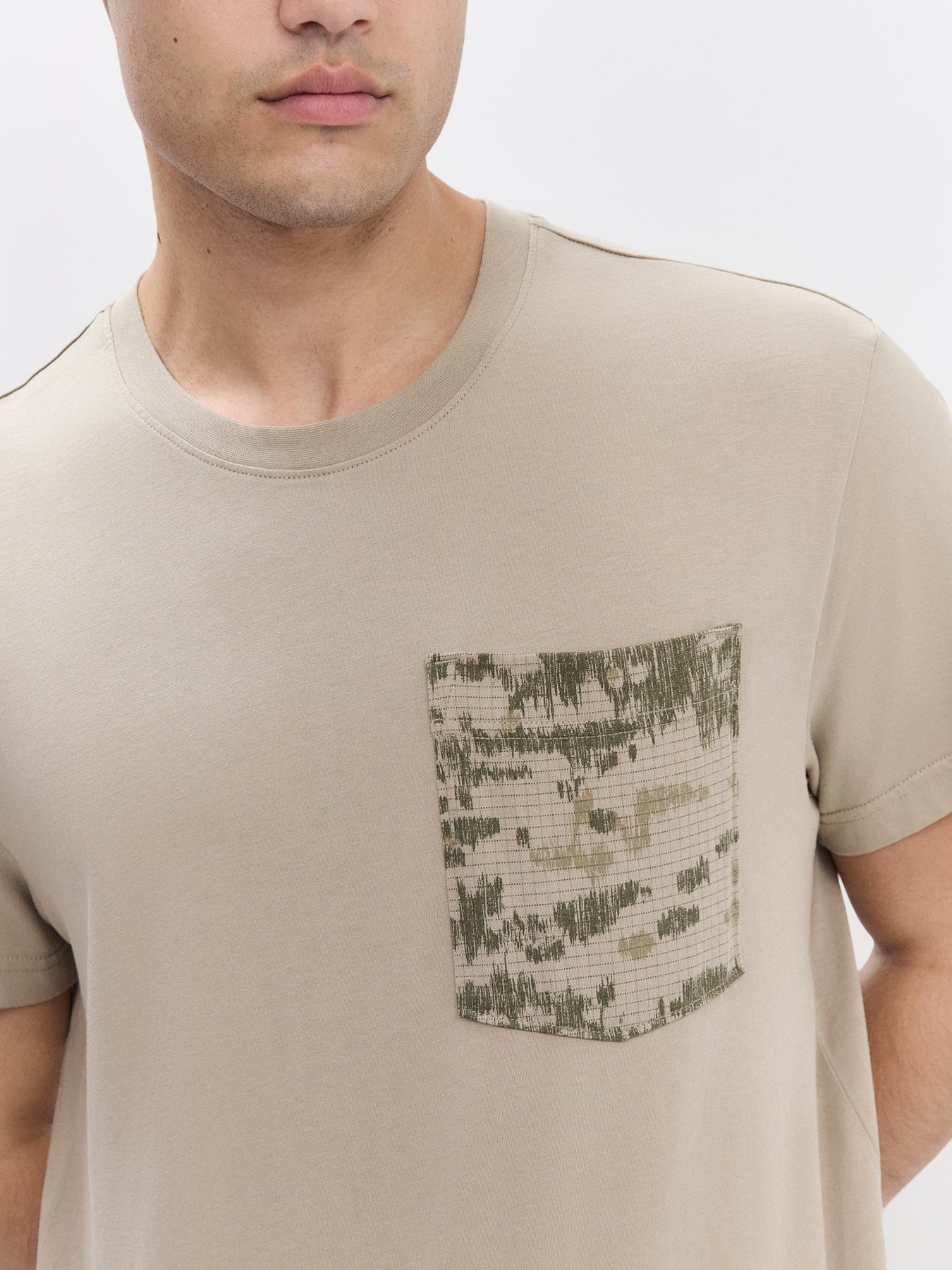 Shadow Woven Camo Pocket R Tee