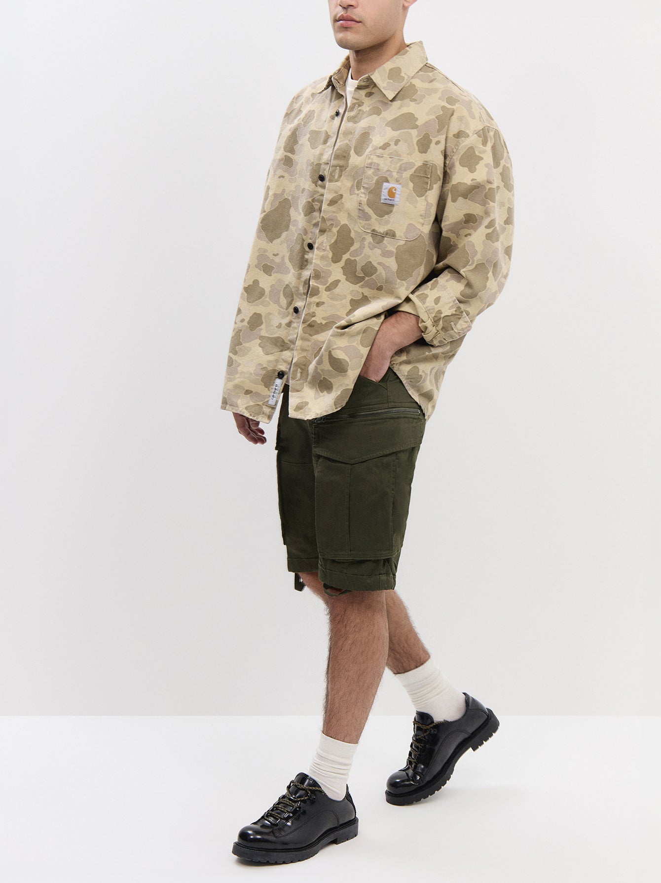 Rovic Zip Regular Cargo Short