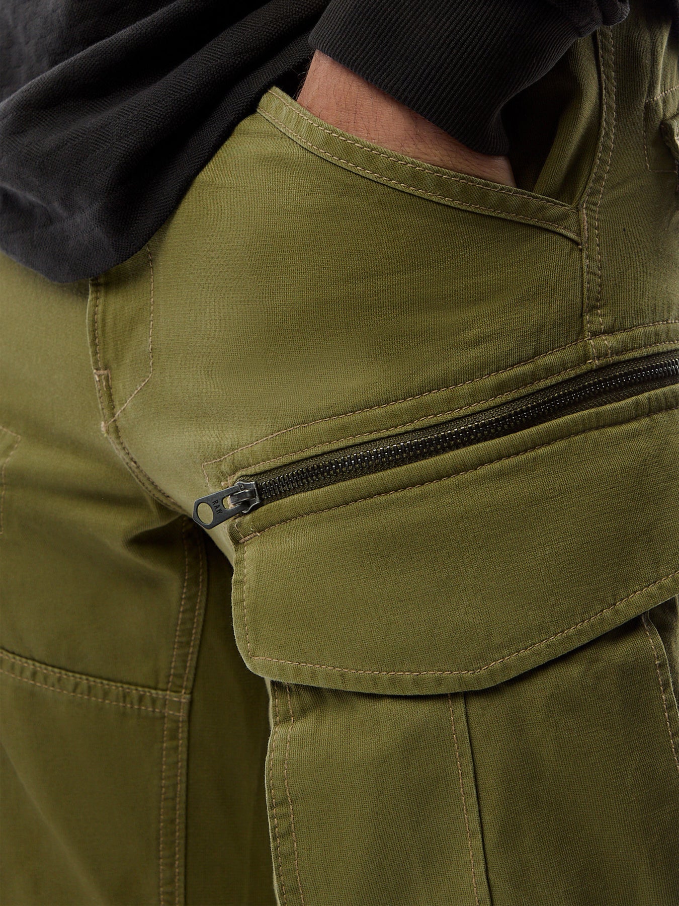 Rovic Zip 3D Regular Tapered Cargo Pants