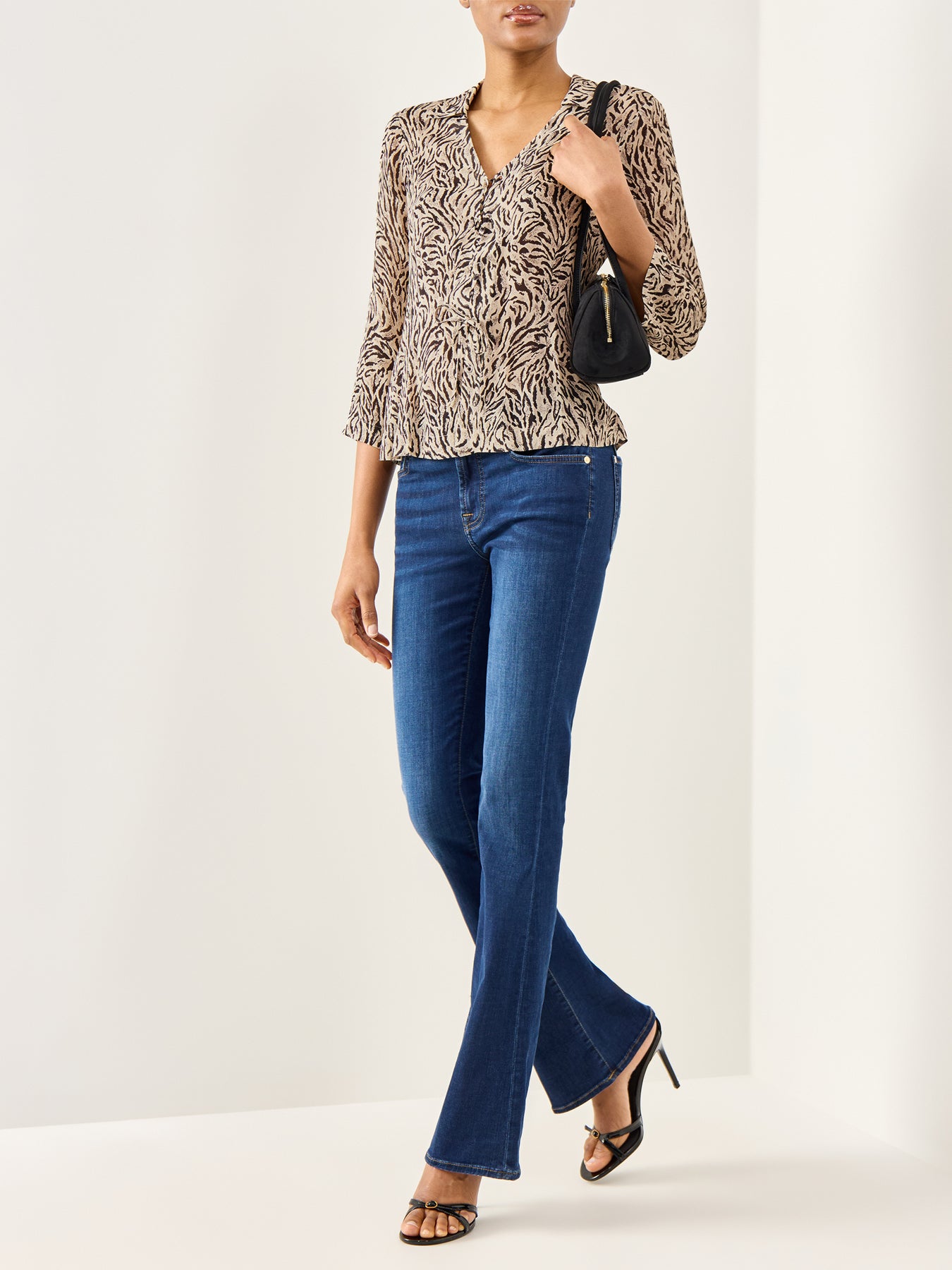 Bootcut Bair Jeans Rinsed Indigo